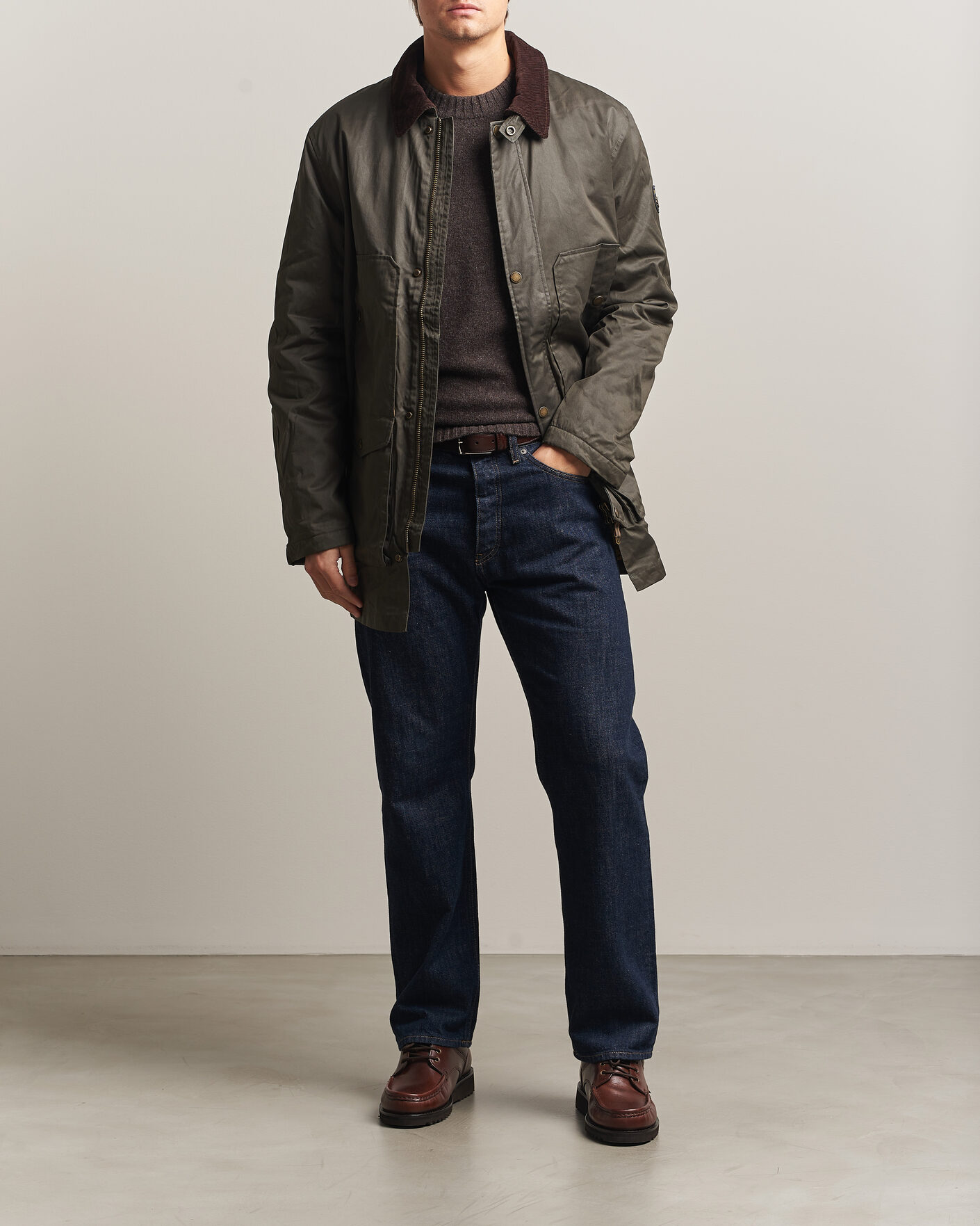 Heren | Jassen | Morris | Mac Vax Jacket Olive