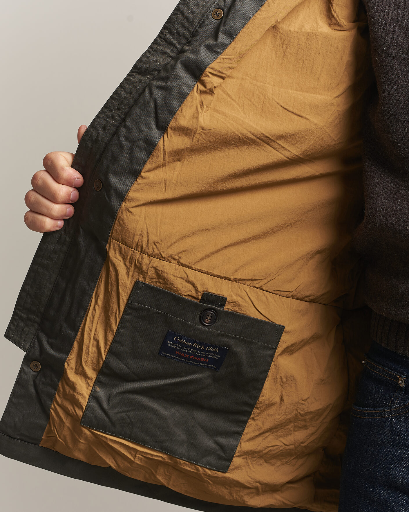 Heren | Jassen | Morris | Mac Vax Jacket Olive