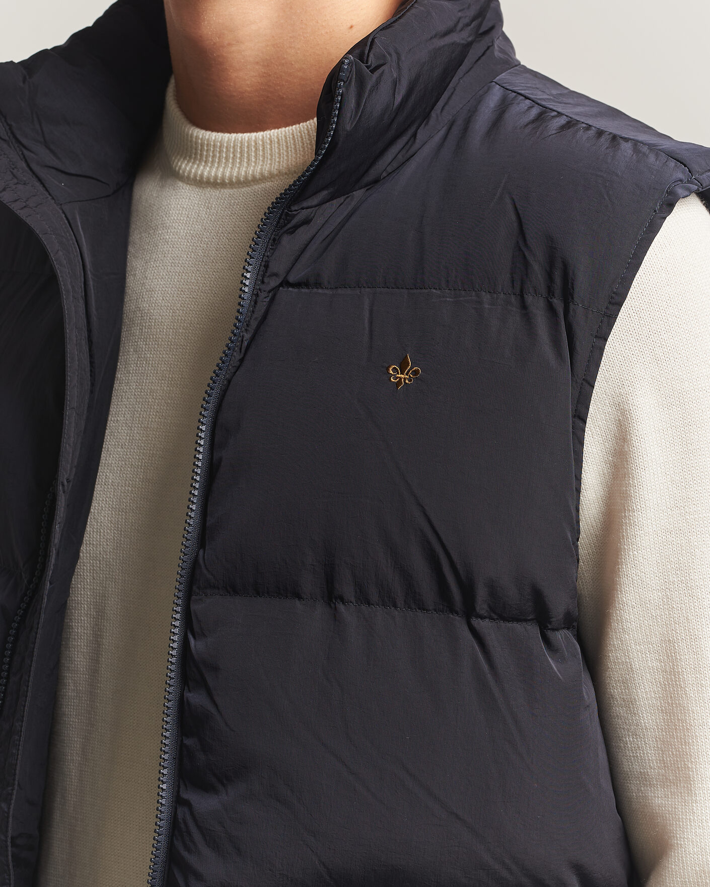 Heren | Gilets | Morris | Lennox Puffer Vest Blue