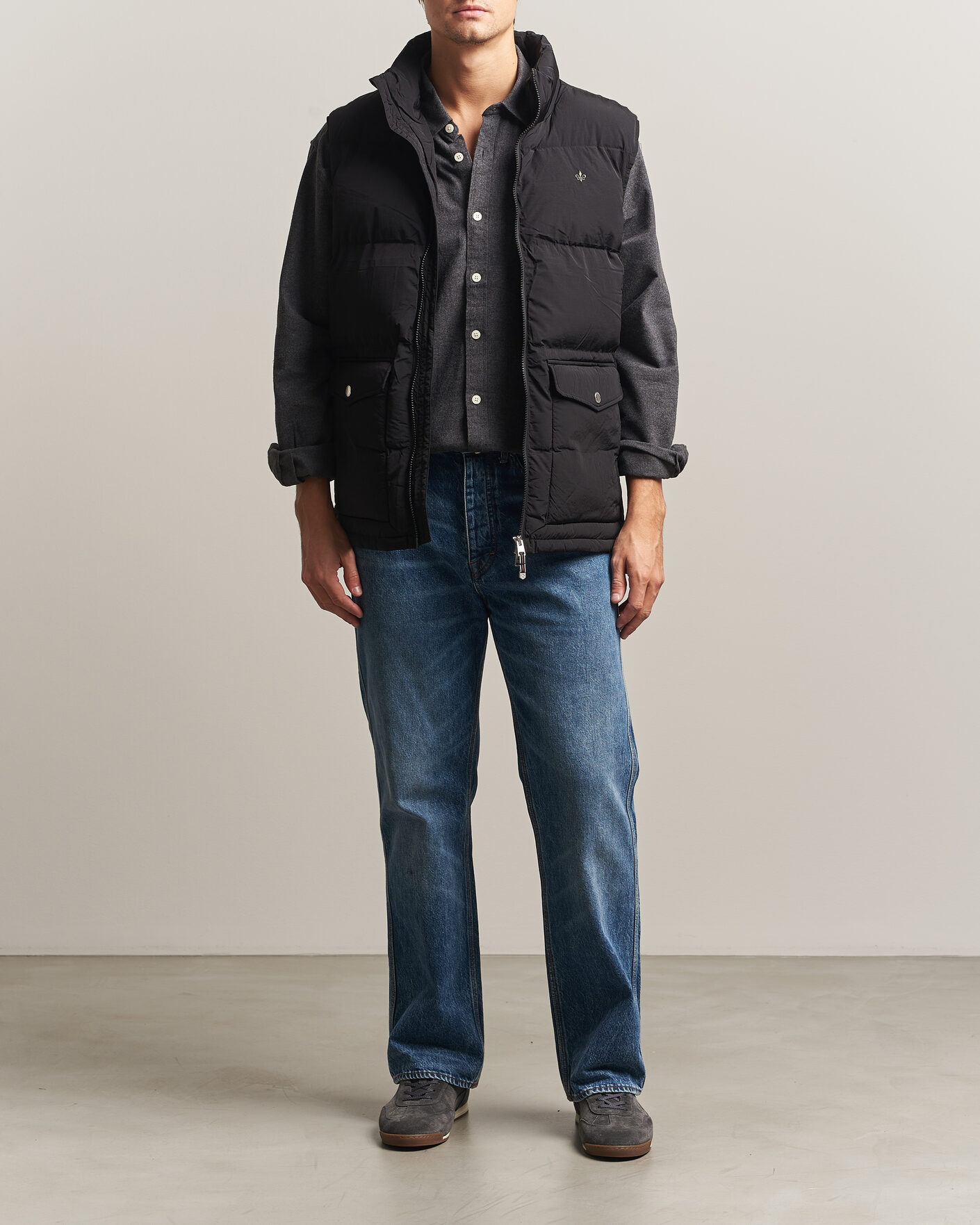 Heren | Gilets | Morris | Lennox Puffer Vest Black