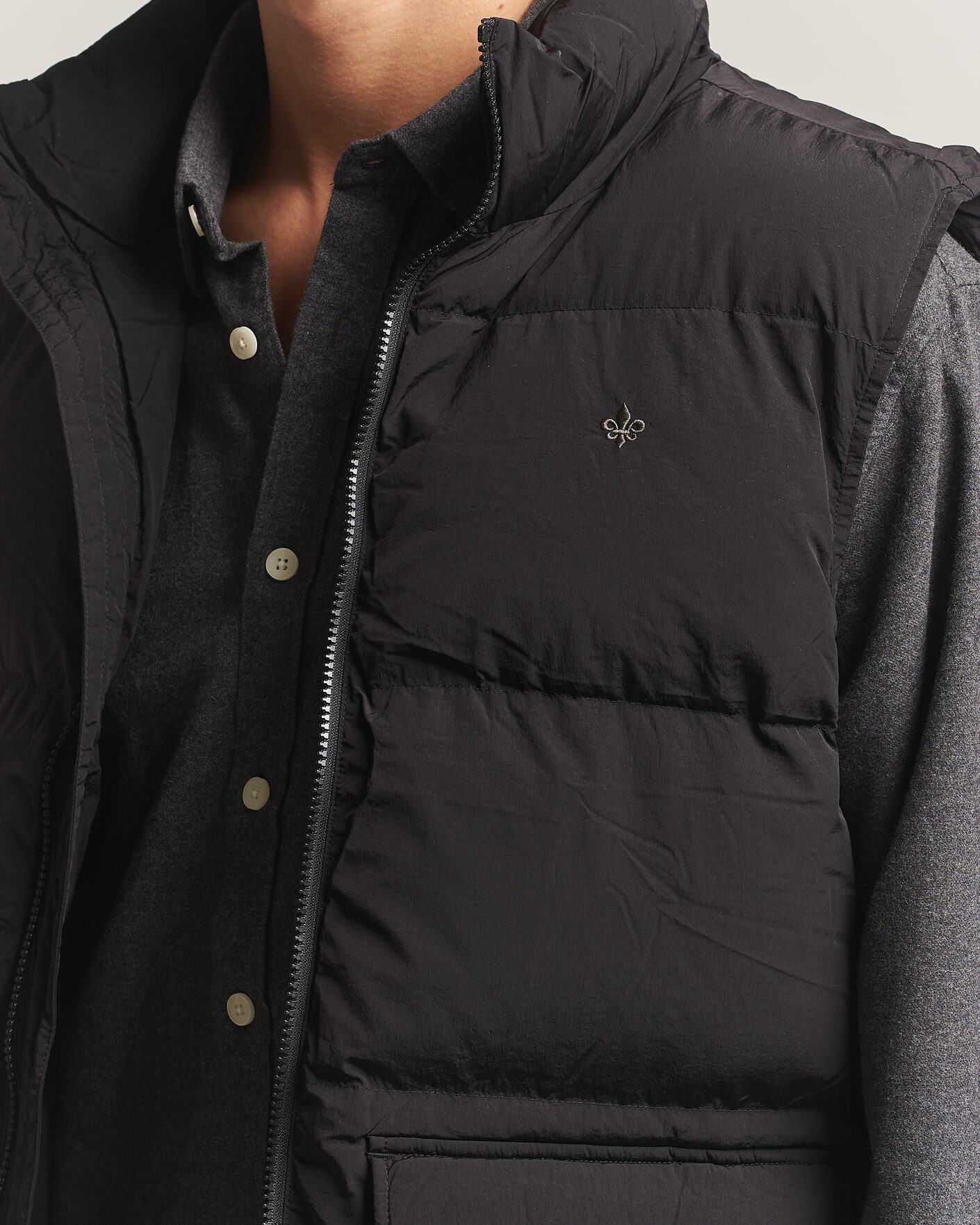 Heren | Gilets | Morris | Lennox Puffer Vest Black