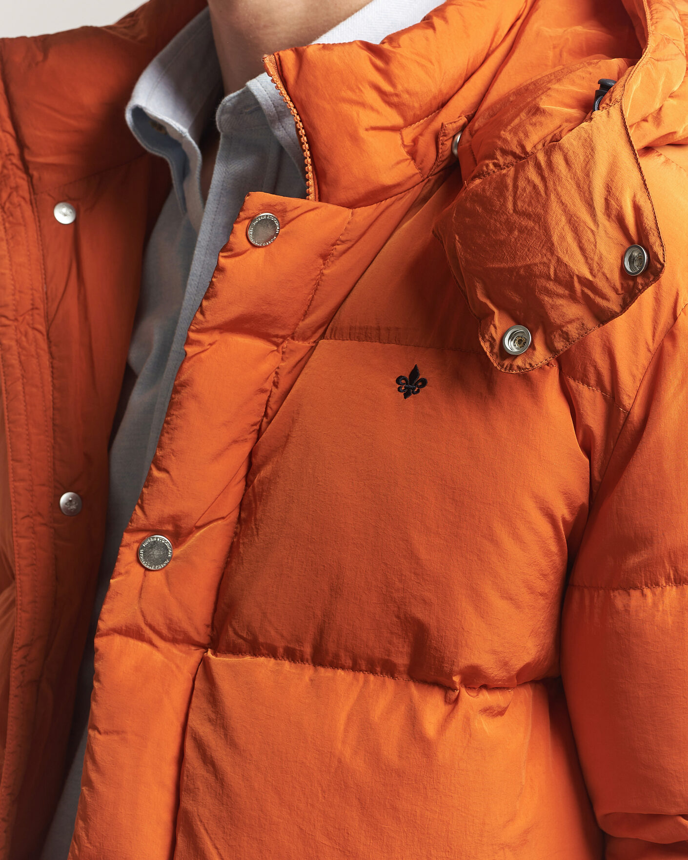 Heren | Jassen | Morris | Lennox Puffer Jacket Orange