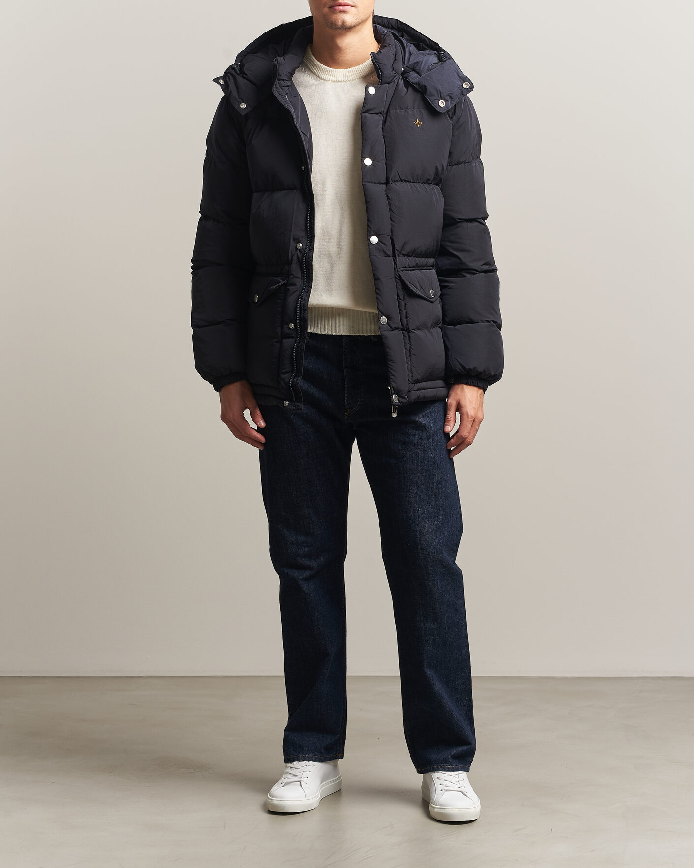 Heren | Jassen | Morris | Lennox Puffer Jacket Blue