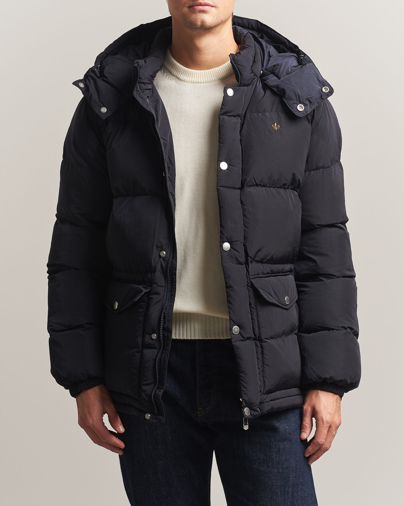 Heren | Jassen | Morris | Lennox Puffer Jacket Blue