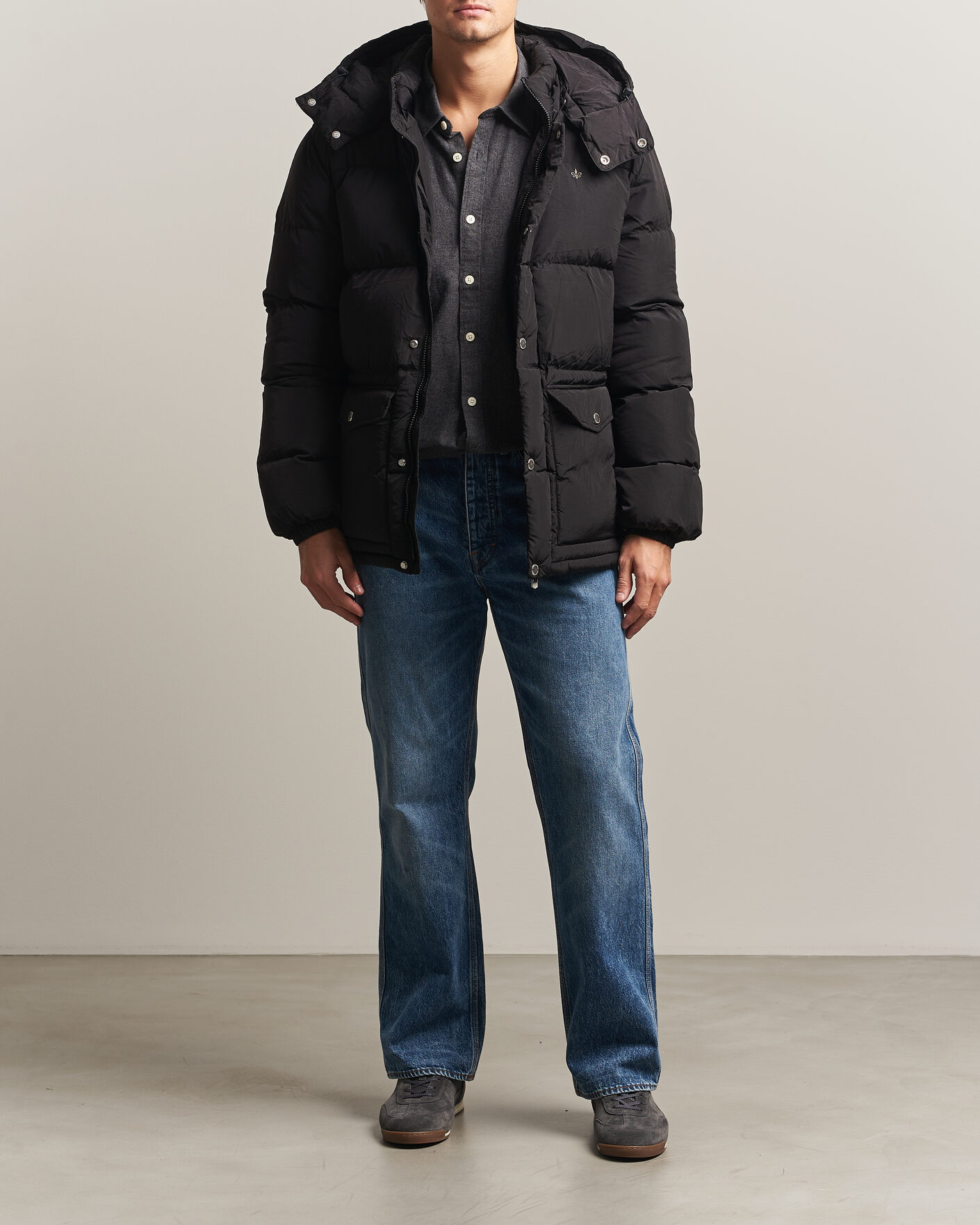 Heren | Jassen | Morris | Lennox Puffer Jacket Black