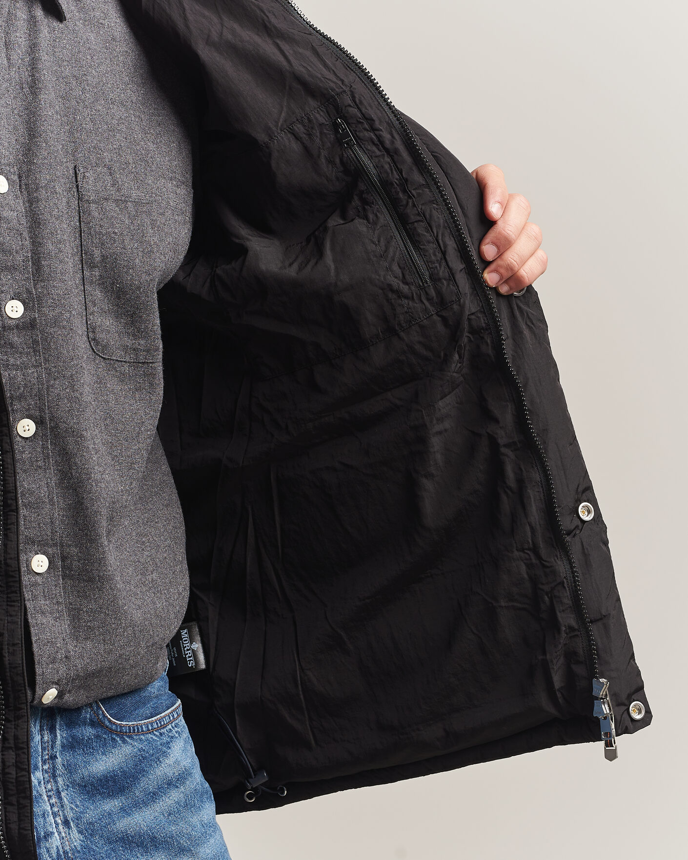 Heren | Jassen | Morris | Lennox Puffer Jacket Black
