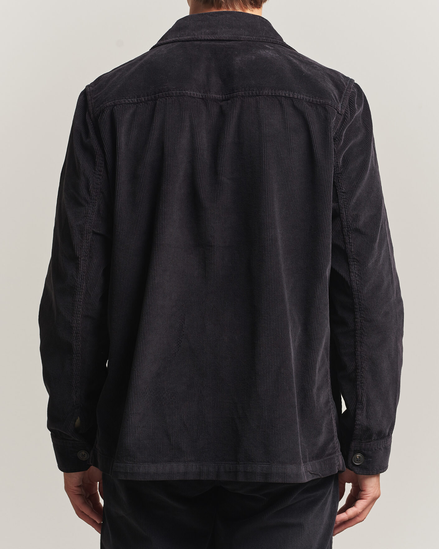 Heren | Overhemden | Morris | Fenix Cord Shirt Jacket Blue