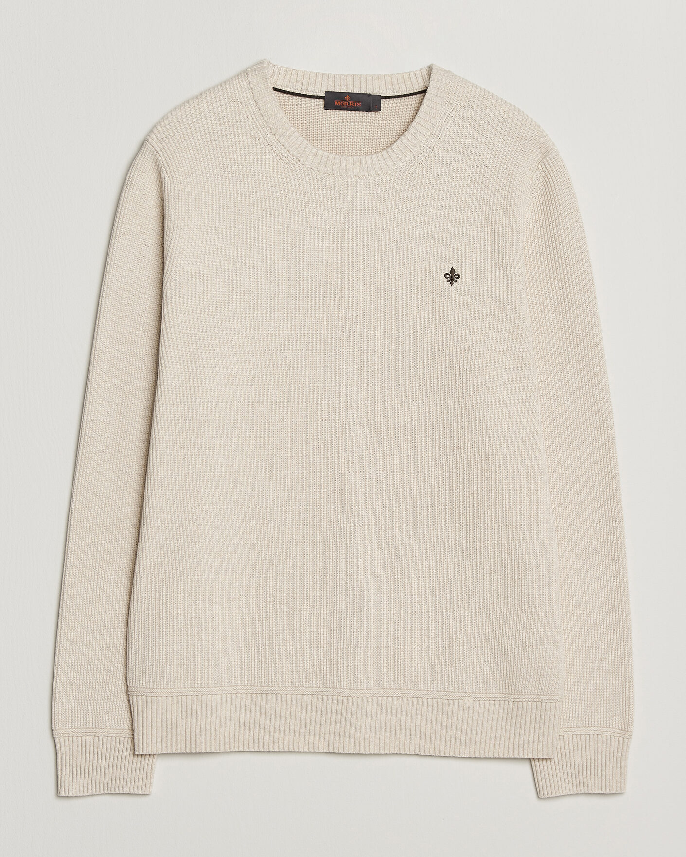 Heren | Truien | Morris | Colin O-Neck Khaki