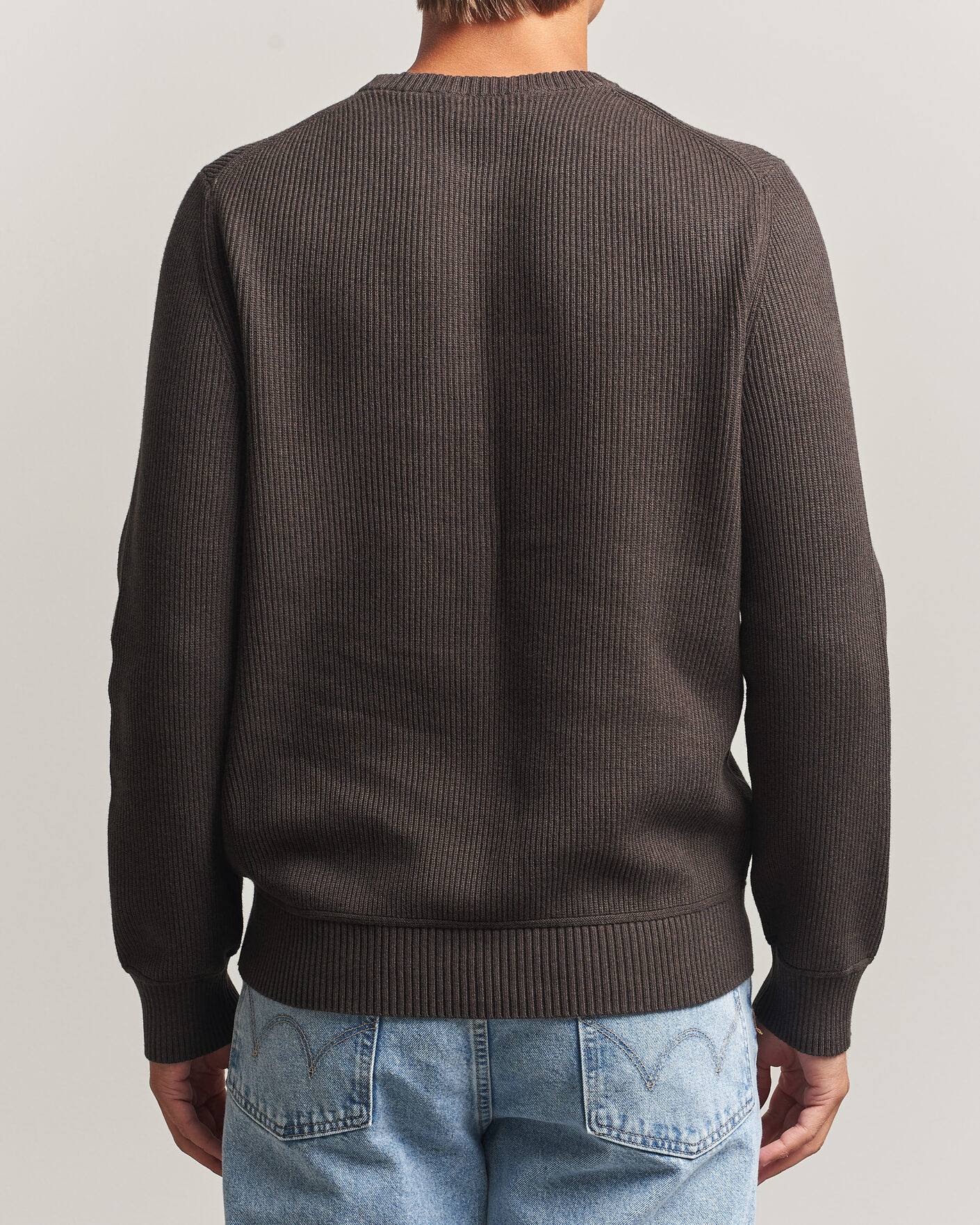 Heren | Truien | Morris | Colin O-Neck Brown