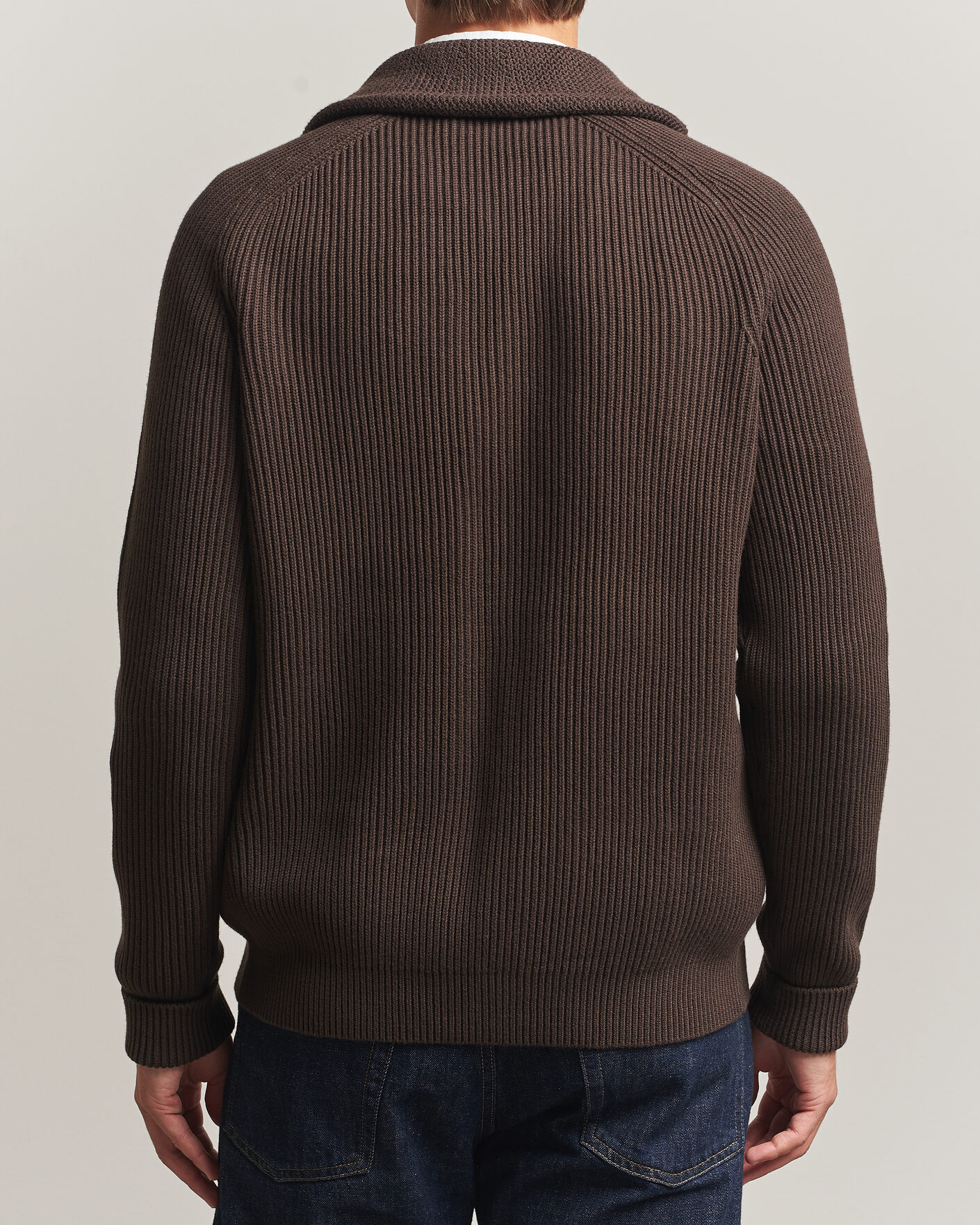 Heren | Truien | Morris | Brayden Shawl Cardigan Brown