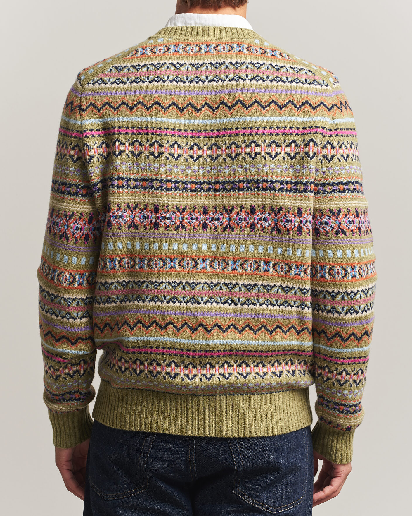 Heren | Truien | Morris | Tavish V-Neck Olive