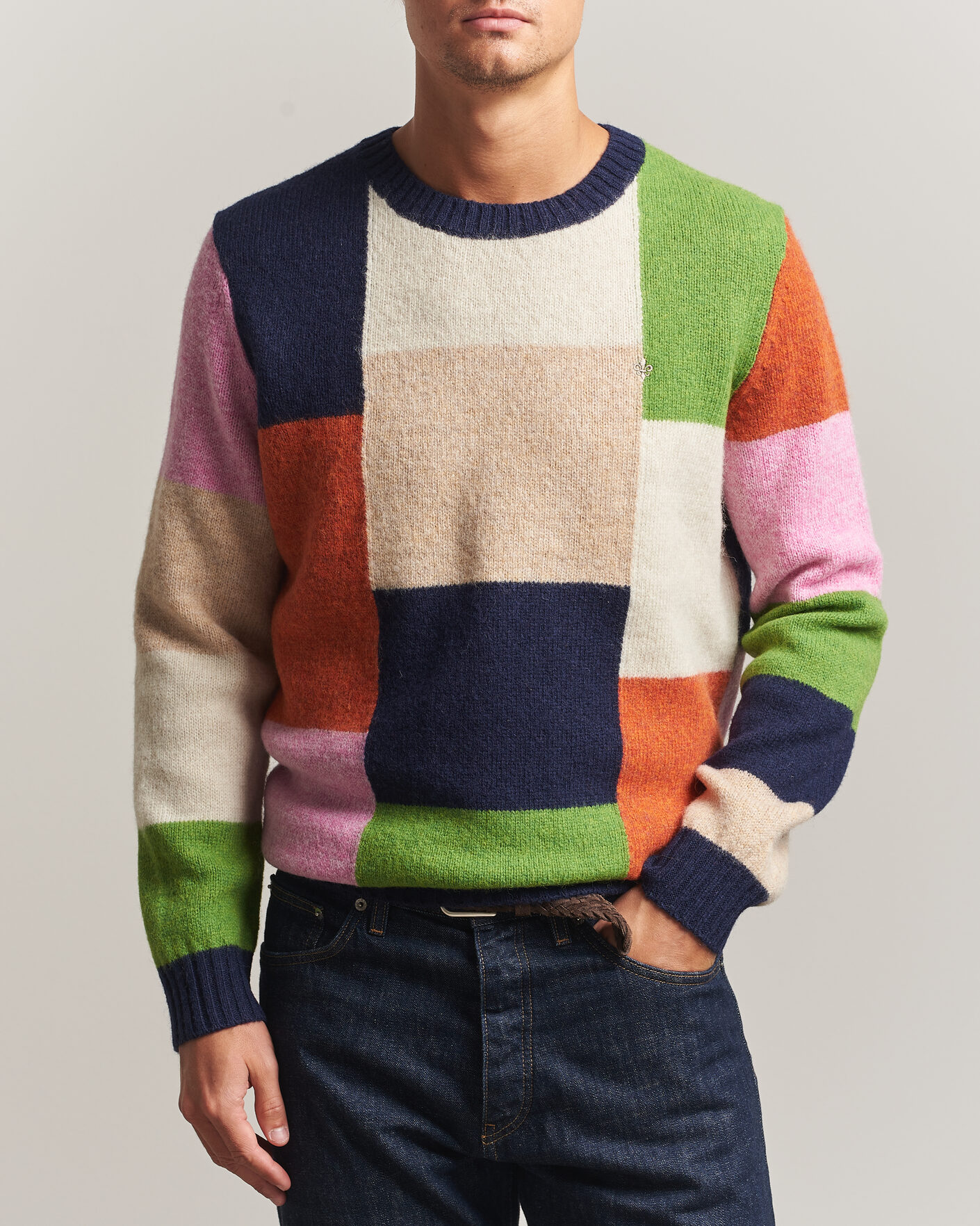 Heren | Truien | Morris | Hubert Sweater Navy