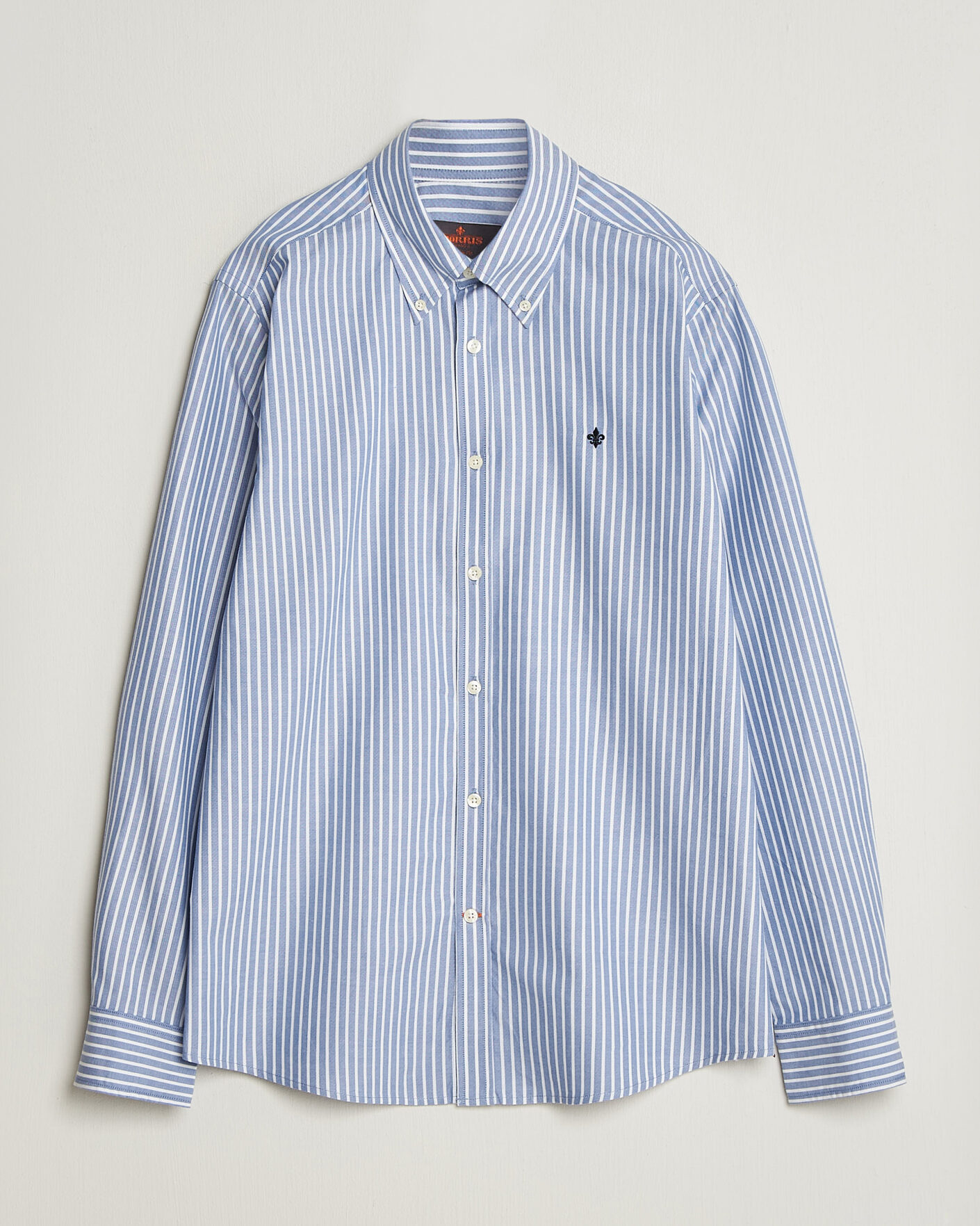Heren | Overhemden | Morris | Fine Oxford Shirt Blue