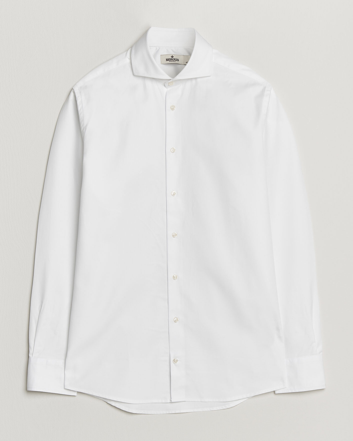 Heren | Overhemden | Morris | Twill Shirt White