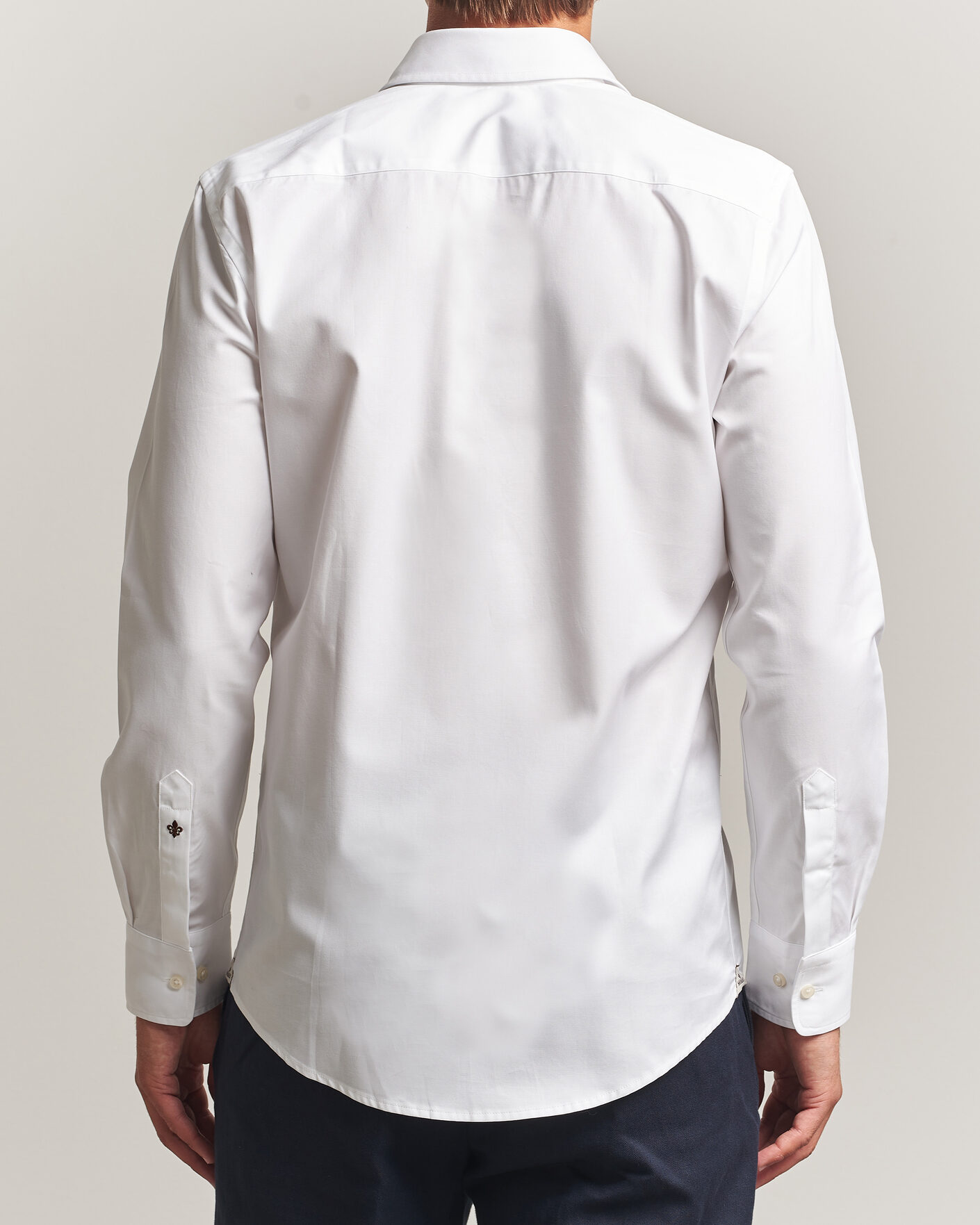 Heren | Overhemden | Morris | Twill Shirt White