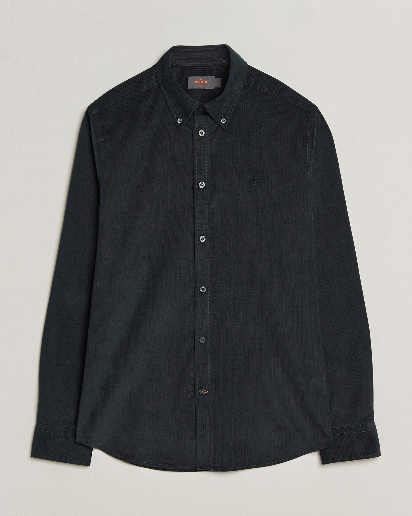 Heren | Overhemden | Morris | Douglas Cord Shirt Blue