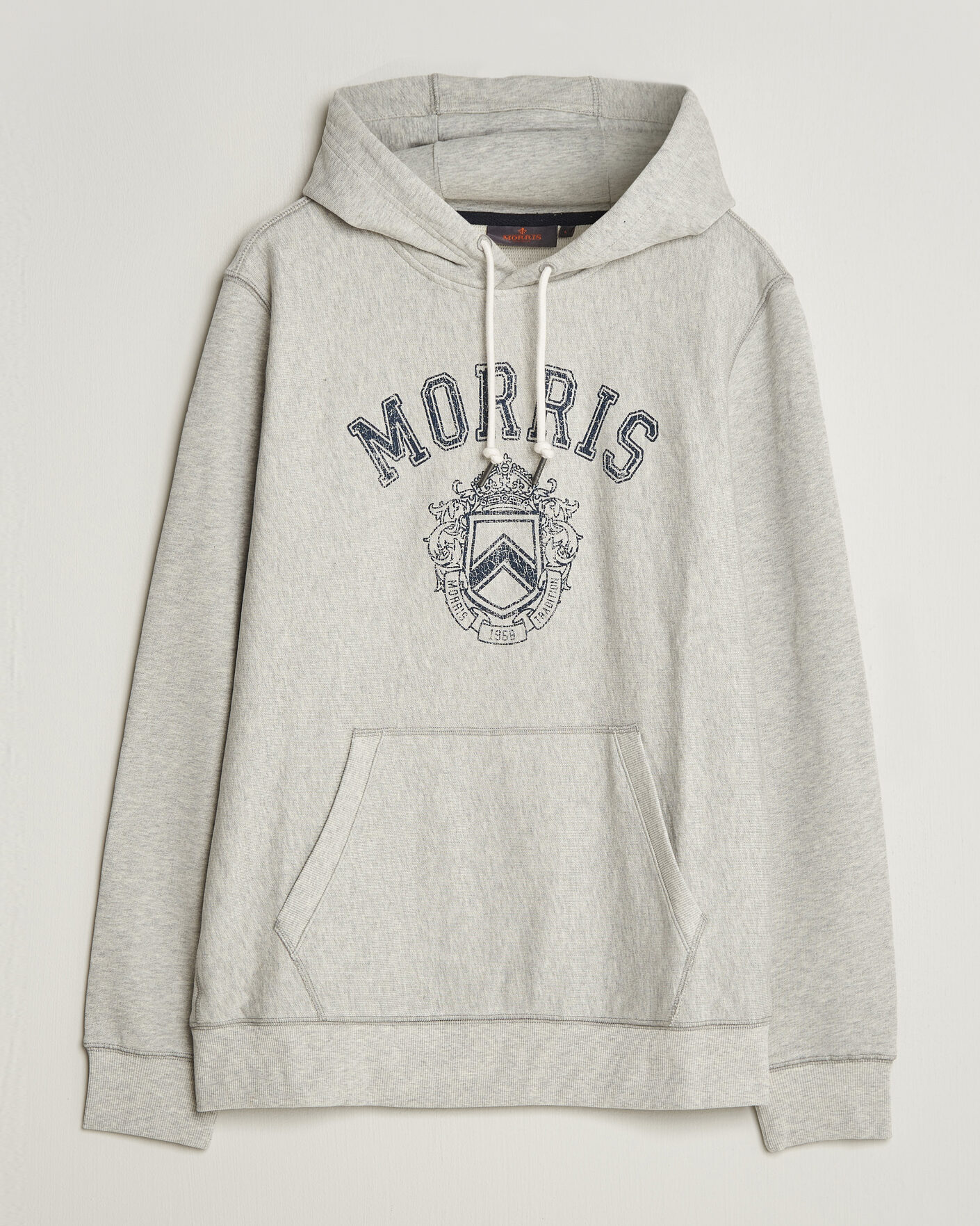 Heren | Truien | Morris | Darrow Hoodie Grey