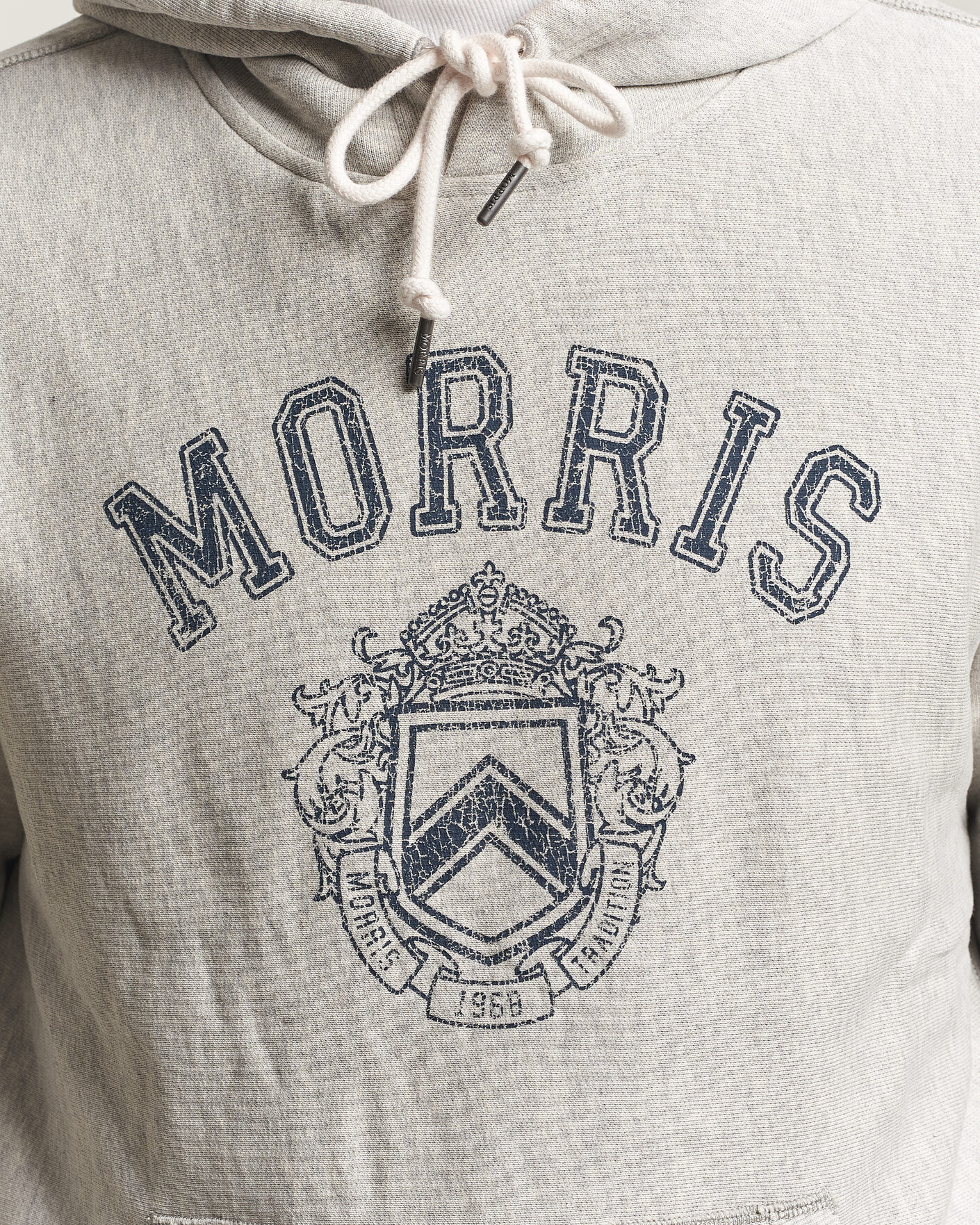 Heren | Truien | Morris | Darrow Hoodie Grey