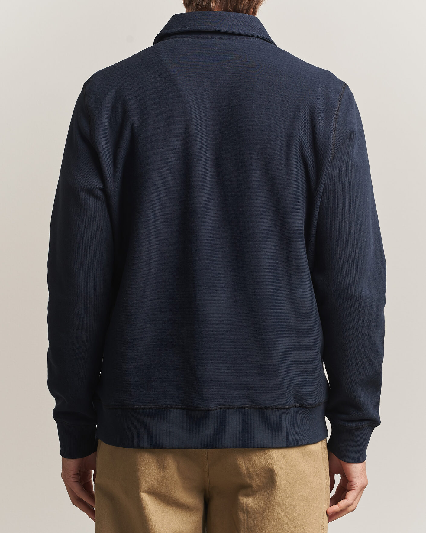 Heren | Truien | Morris | Winston Polo Sweatshirt Old Blue