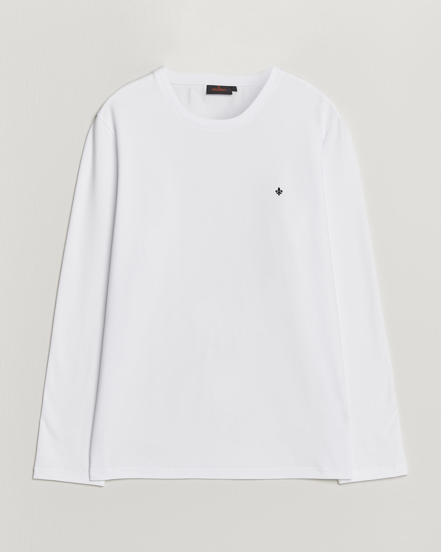 Heren | T-shirts | Morris | James Long Sleeve T-Shirt White