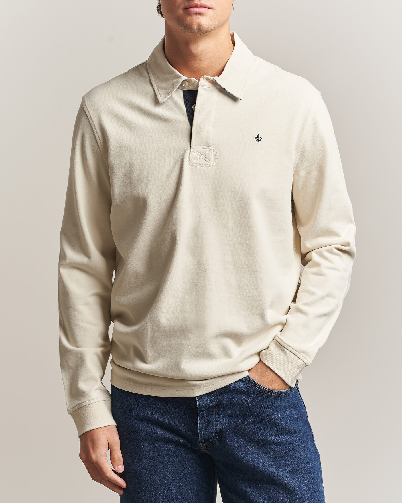 Heren | Truien | Morris | Graham Rugger Off White