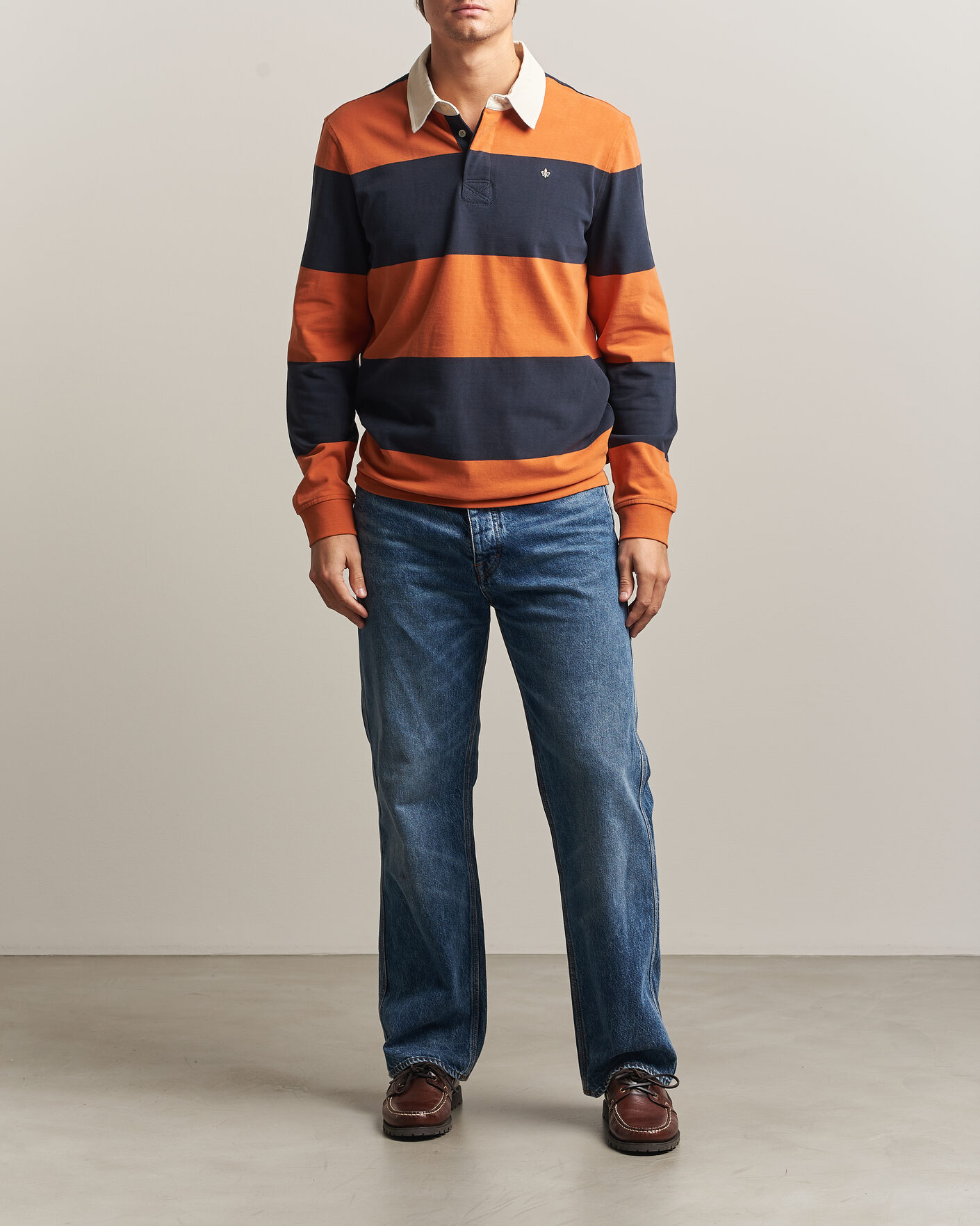 Heren | Truien | Morris | Graham Rugger Orange