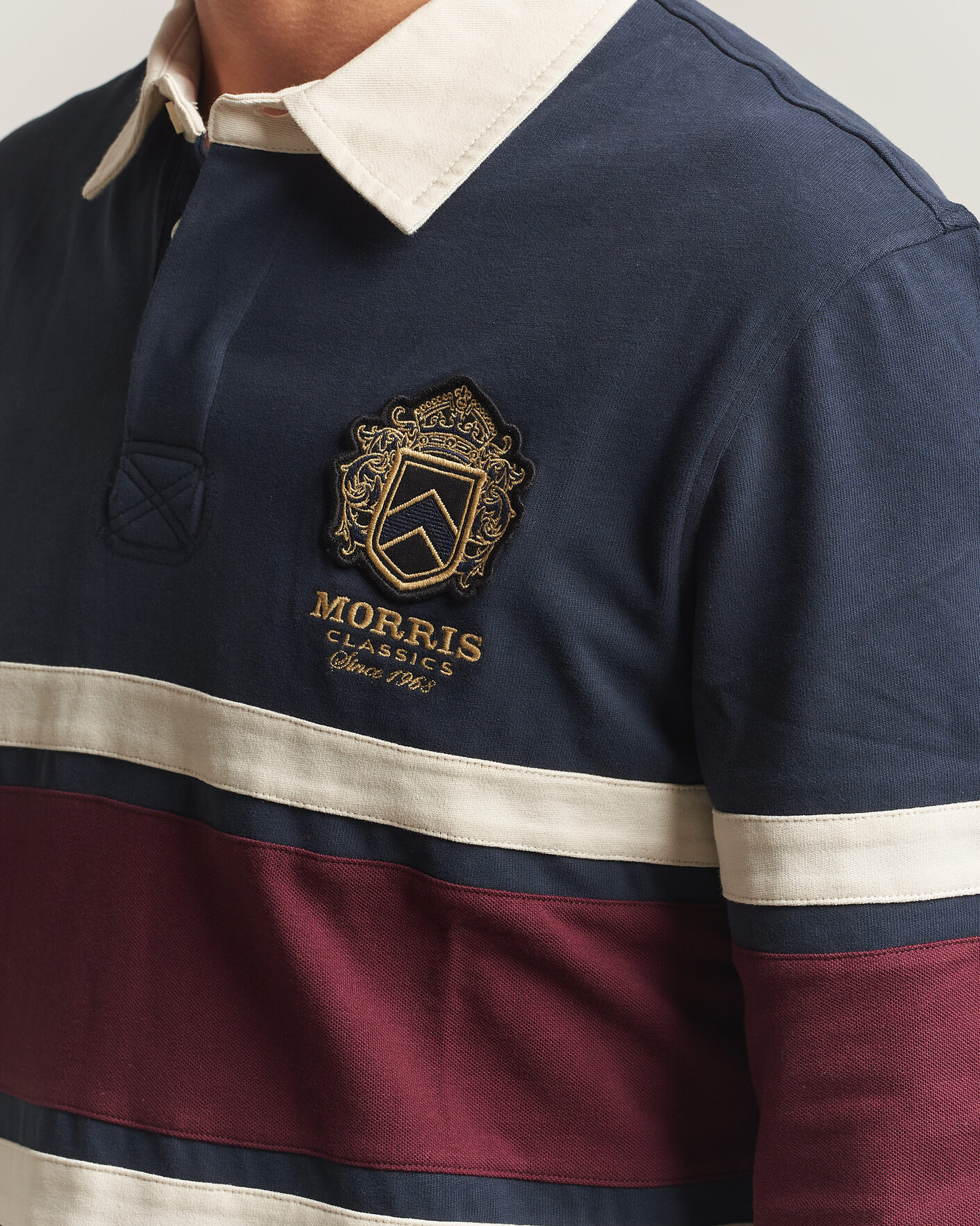 Heren | Truien | Morris | Harold Rugger Old Blue