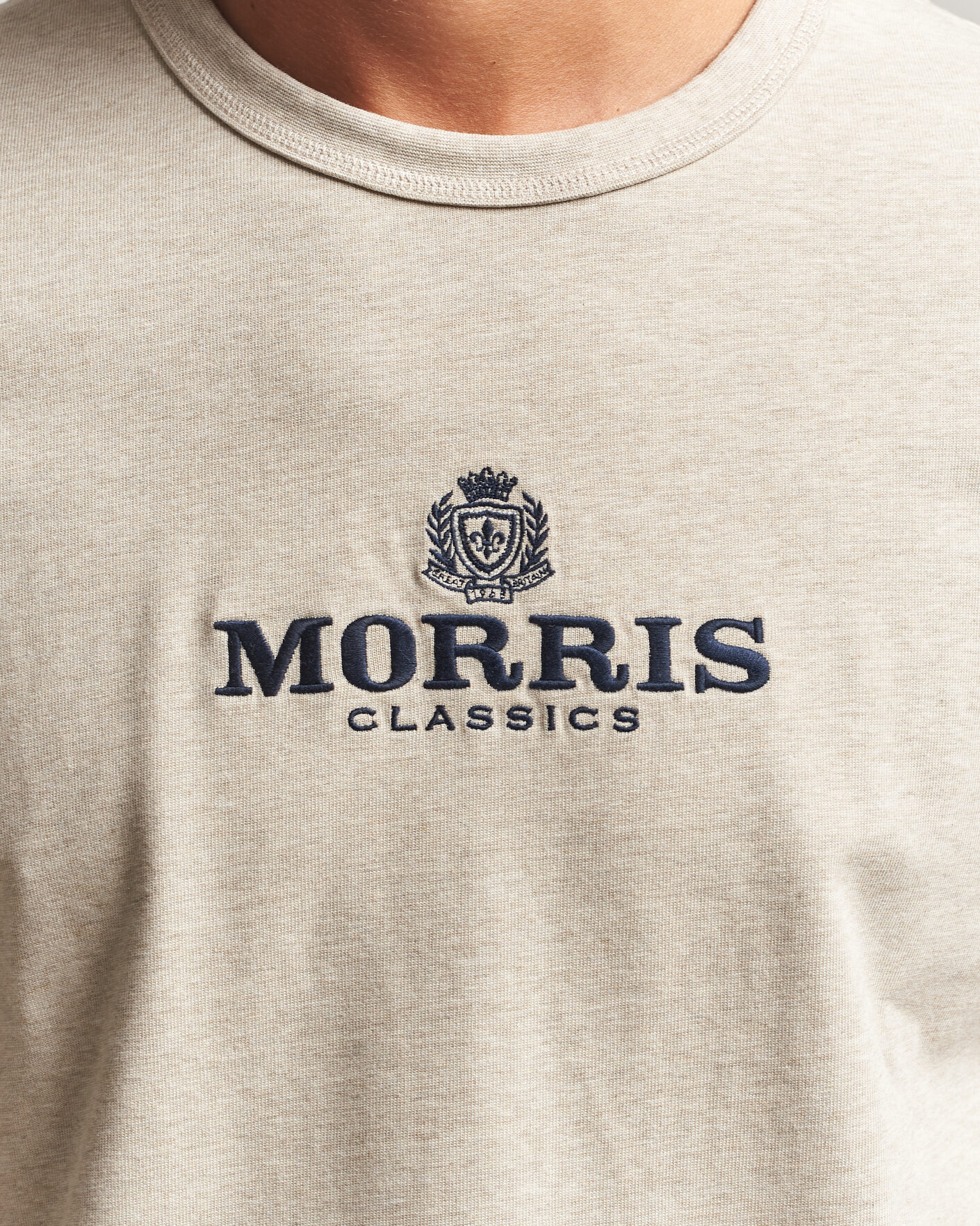 Heren | T-shirts | Morris | Brian T-Shirt Khaki