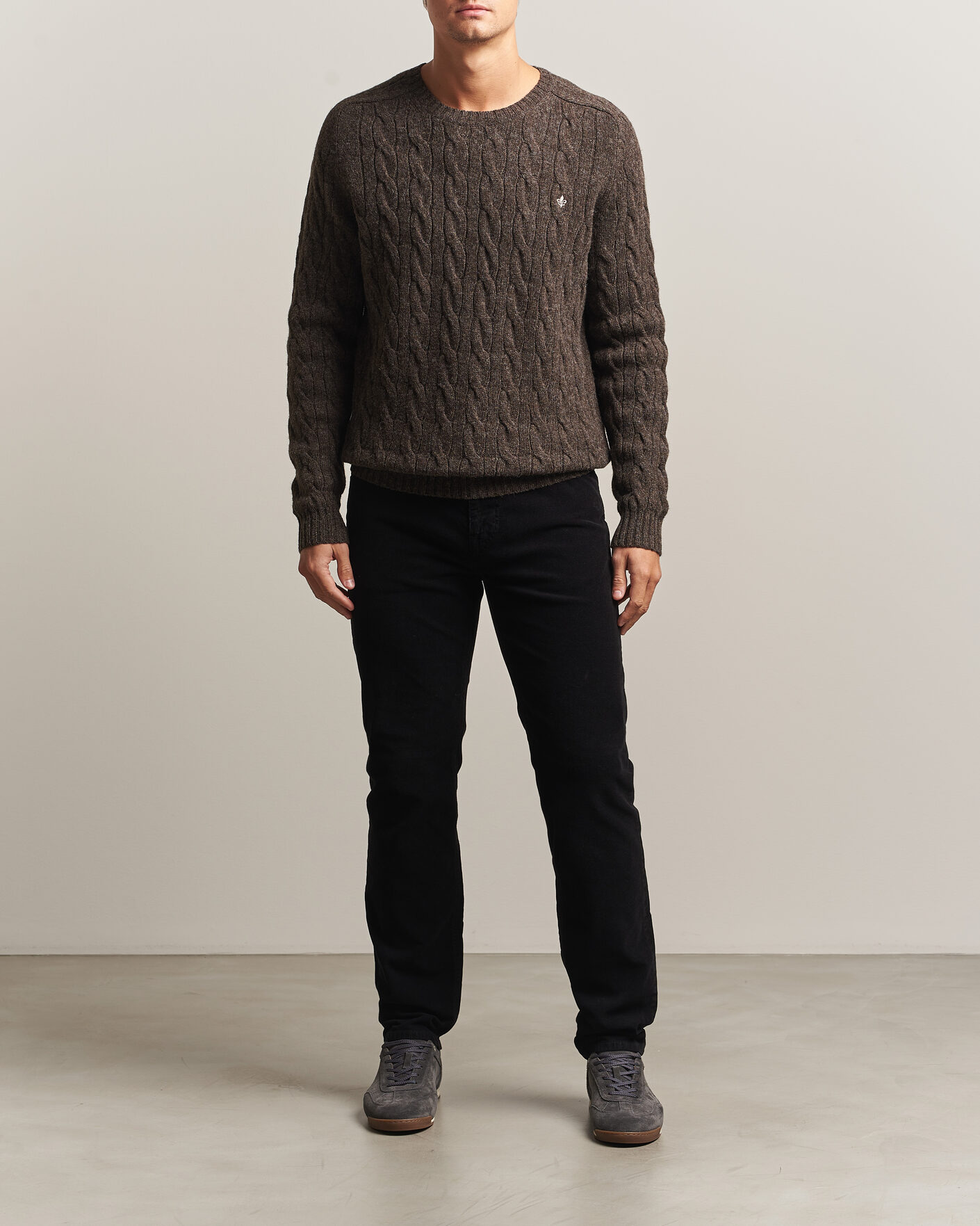 Heren | Broeken | Morris | James Cord 5-Pocket Pants Black