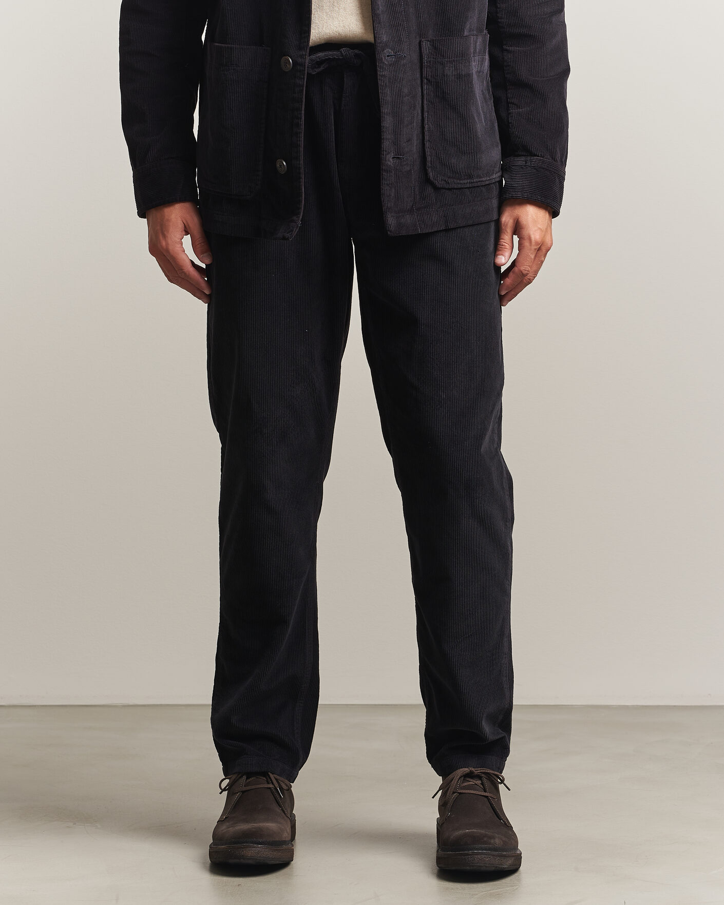Heren | Broeken | Morris | Fenix Cord Trousers Blue