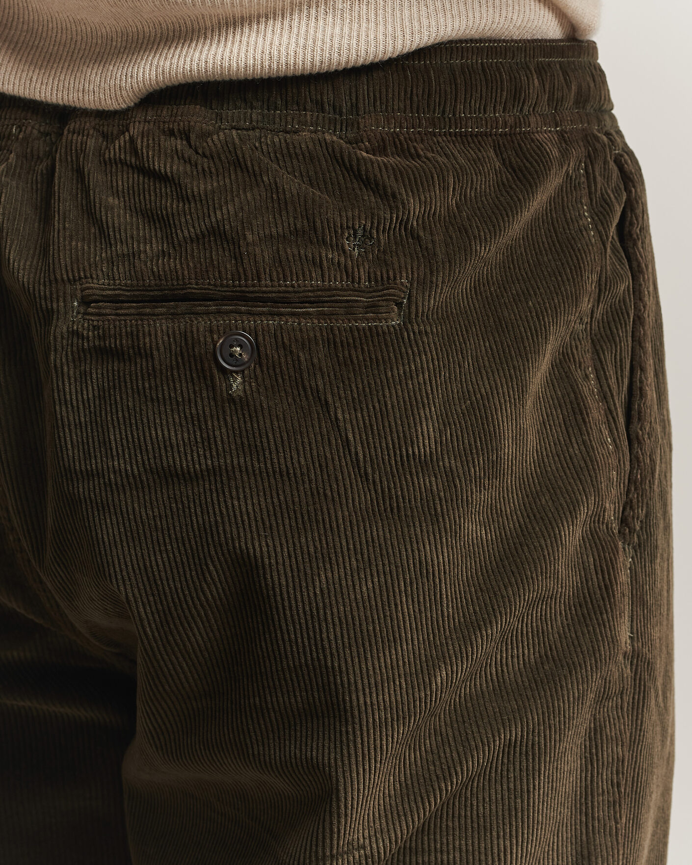 Heren | Broeken | Morris | Fenix Cord Trousers Olive