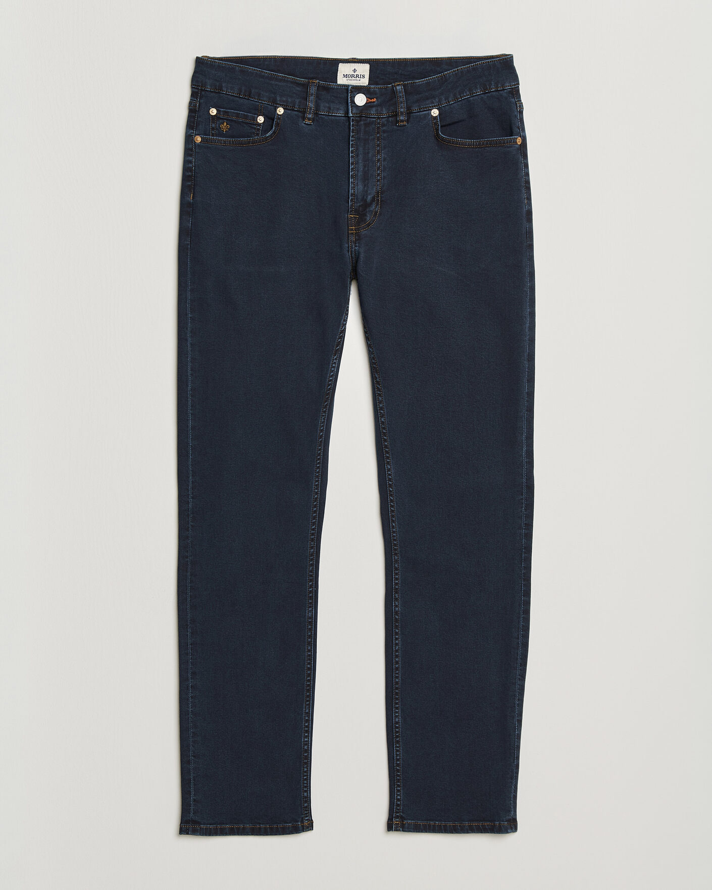 Heren | Jeans | Morris | Steve Satin Jeans Rinse Wash