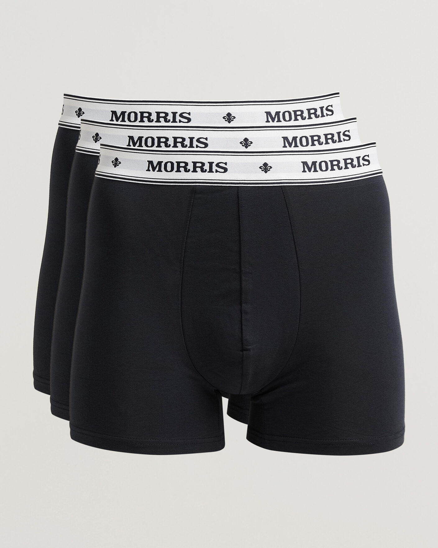 Heren | Ondergoed | Morris | Boxer Brief 3-Pack Old Blue