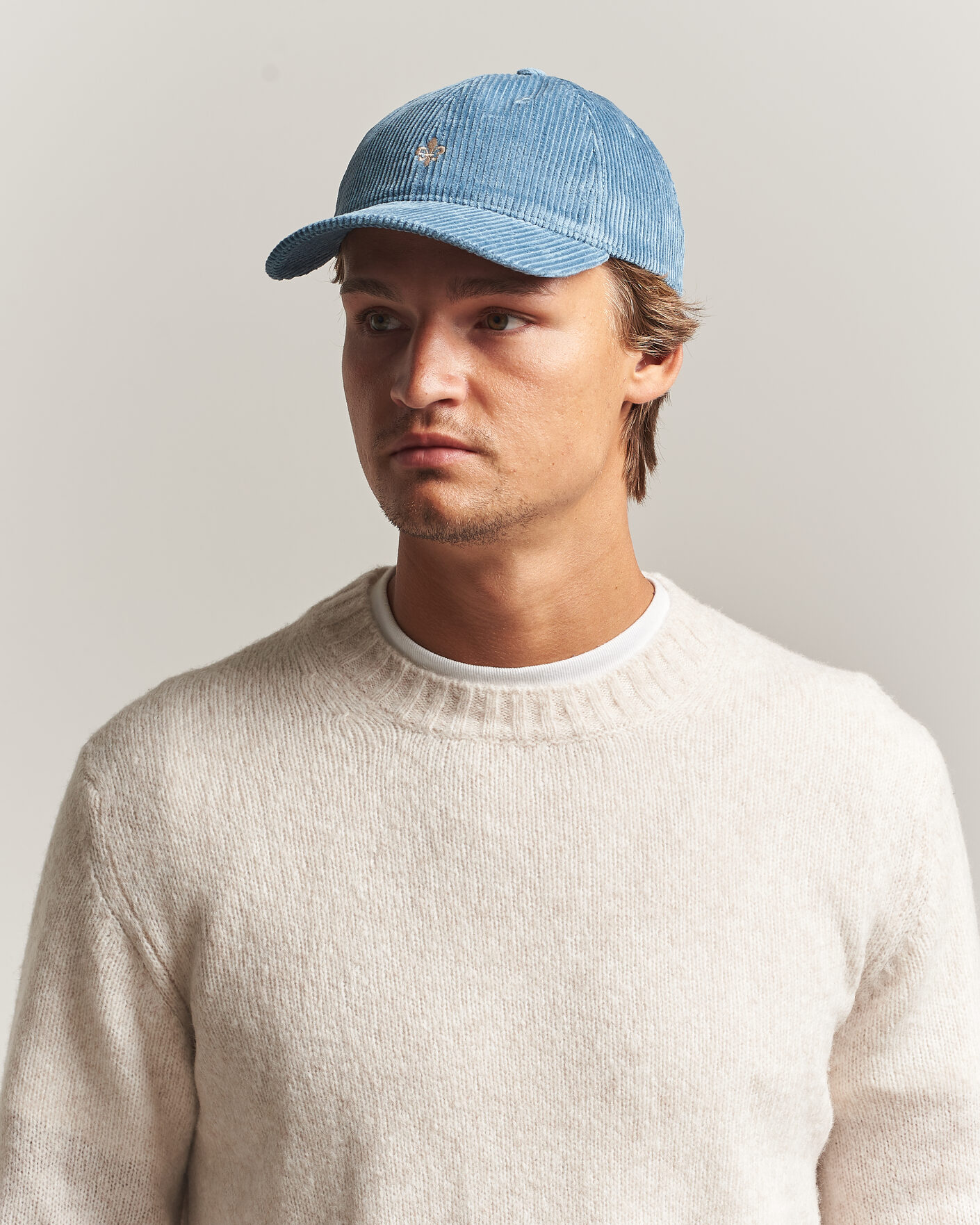 Heren | Hoeden en petten | Morris | Lily Cord Cap Light Blue