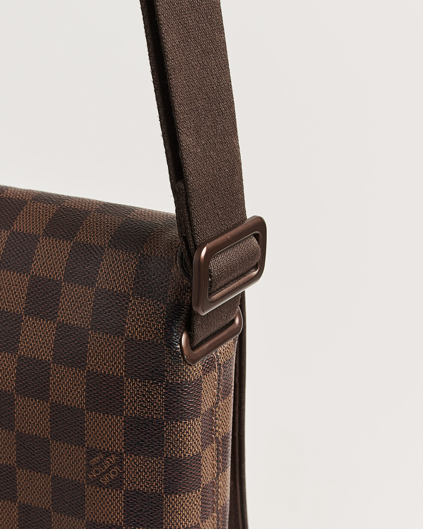 Heren | Pre-Owned & Vintage Bags | Louis Vuitton Pre-Owned | Crossbody Shoulder Bag Damier Ebene