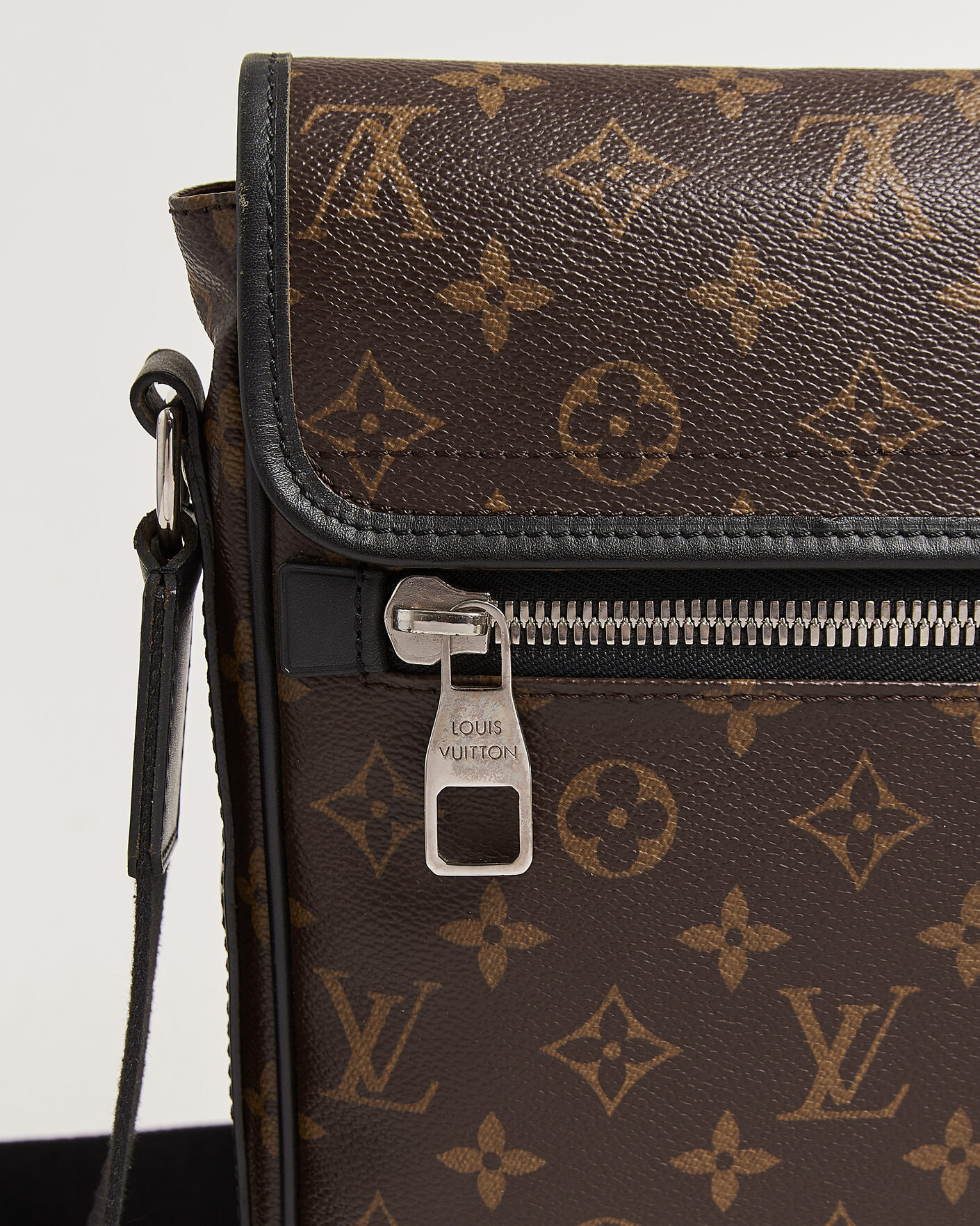 Heren | Pre-Owned & Vintage Bags | Louis Vuitton Pre-Owned | Messenger Bag Monogram Macassar