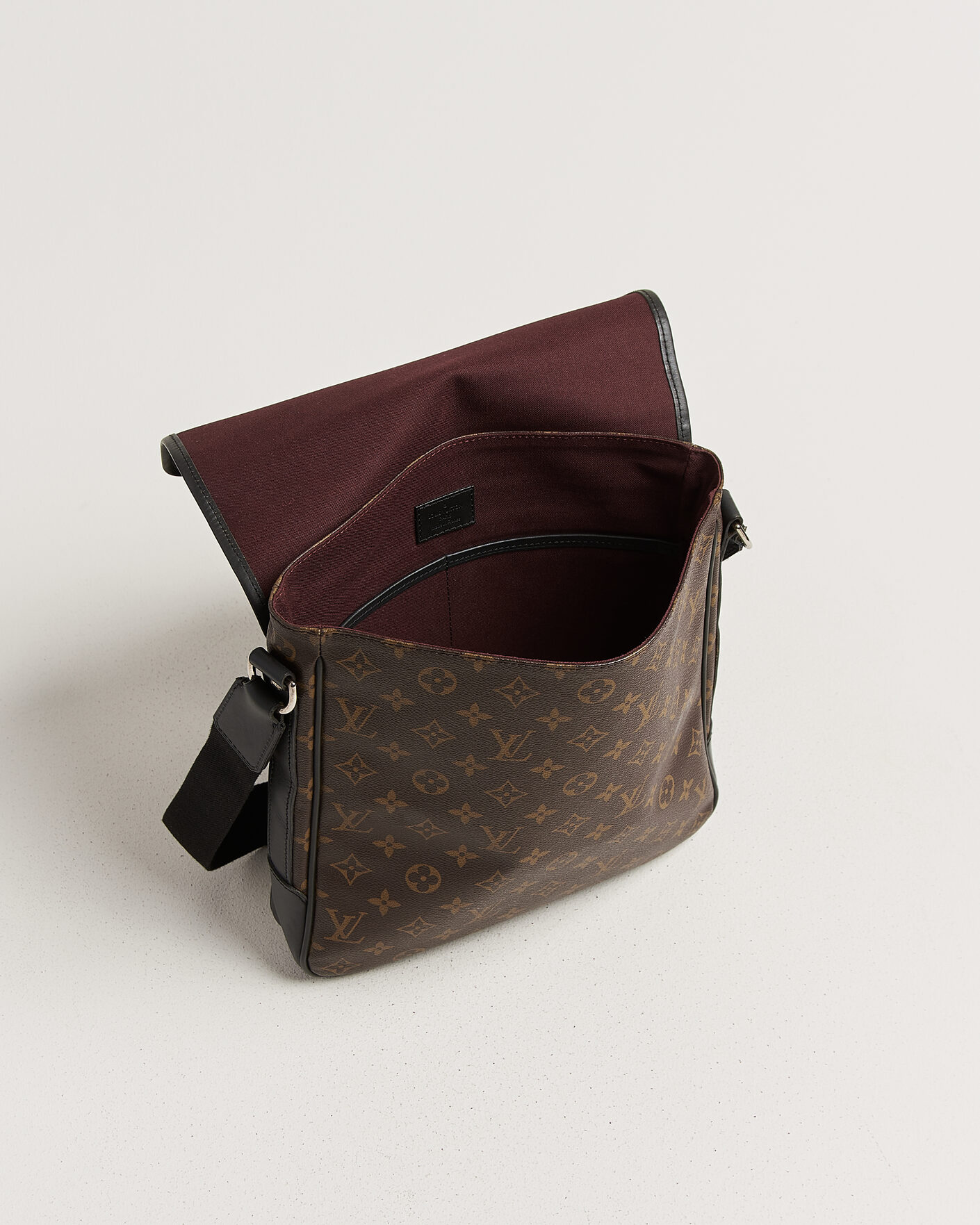 Heren | Pre-Owned & Vintage Bags | Louis Vuitton Pre-Owned | Messenger Bag Monogram Macassar