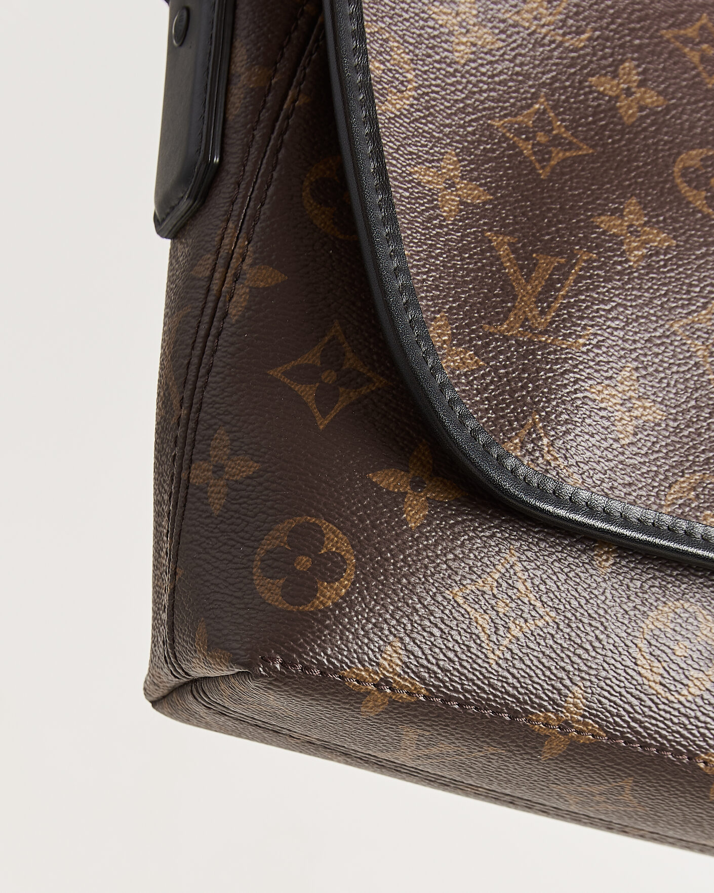 Heren | Pre-Owned & Vintage Bags | Louis Vuitton Pre-Owned | Messenger Bag Monogram Macassar