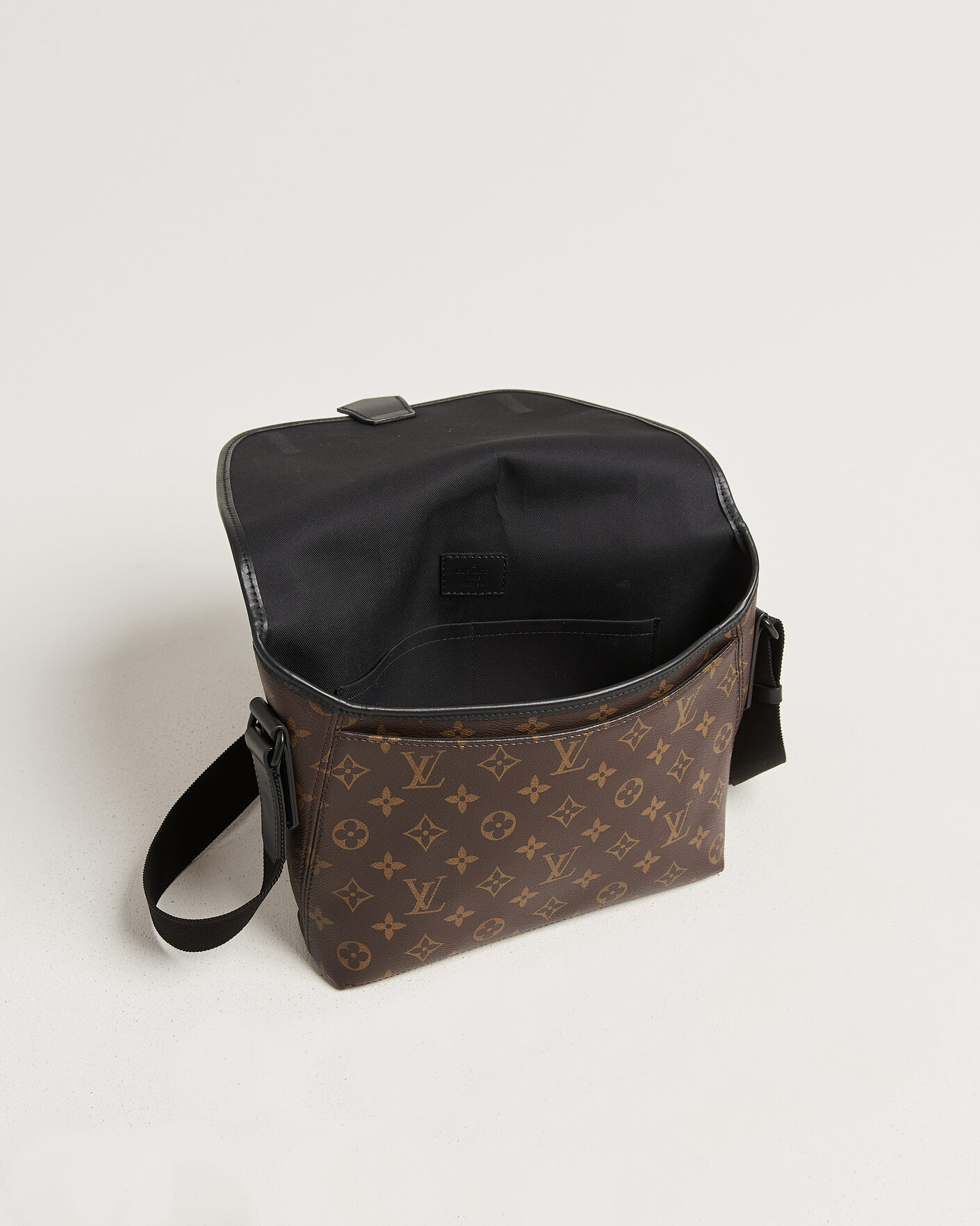 Heren | Pre-Owned & Vintage Bags | Louis Vuitton Pre-Owned | Messenger Bag Monogram Macassar