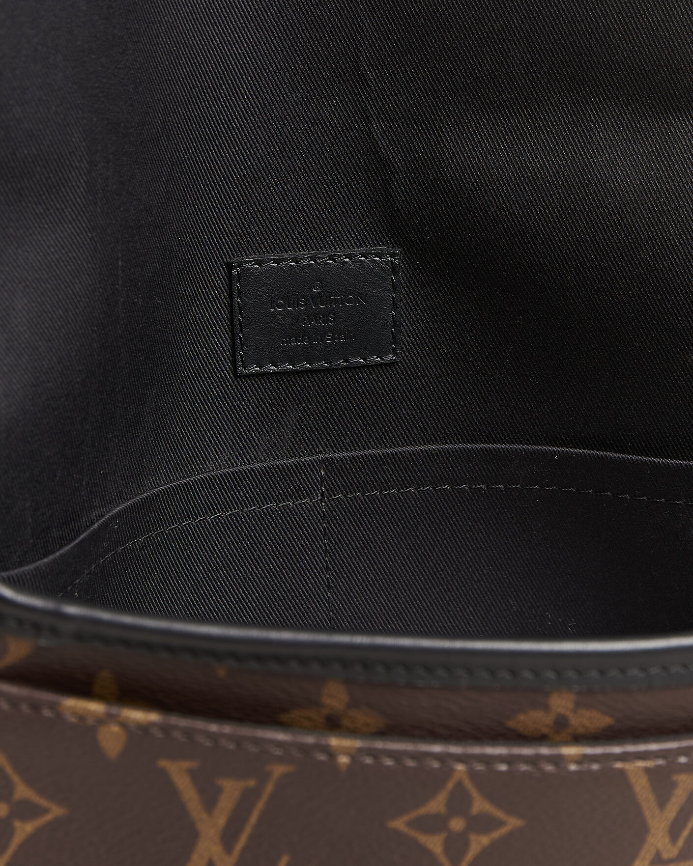 Heren | Pre-Owned & Vintage Bags | Louis Vuitton Pre-Owned | Messenger Bag Monogram Macassar