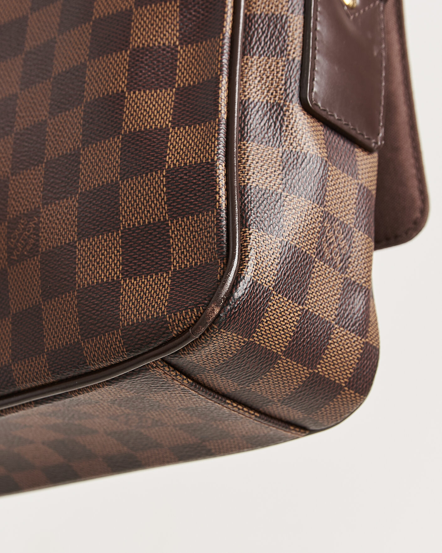 Heren | Pre-Owned & Vintage Bags | Louis Vuitton Pre-Owned | Messenger Bag Damier Ebene