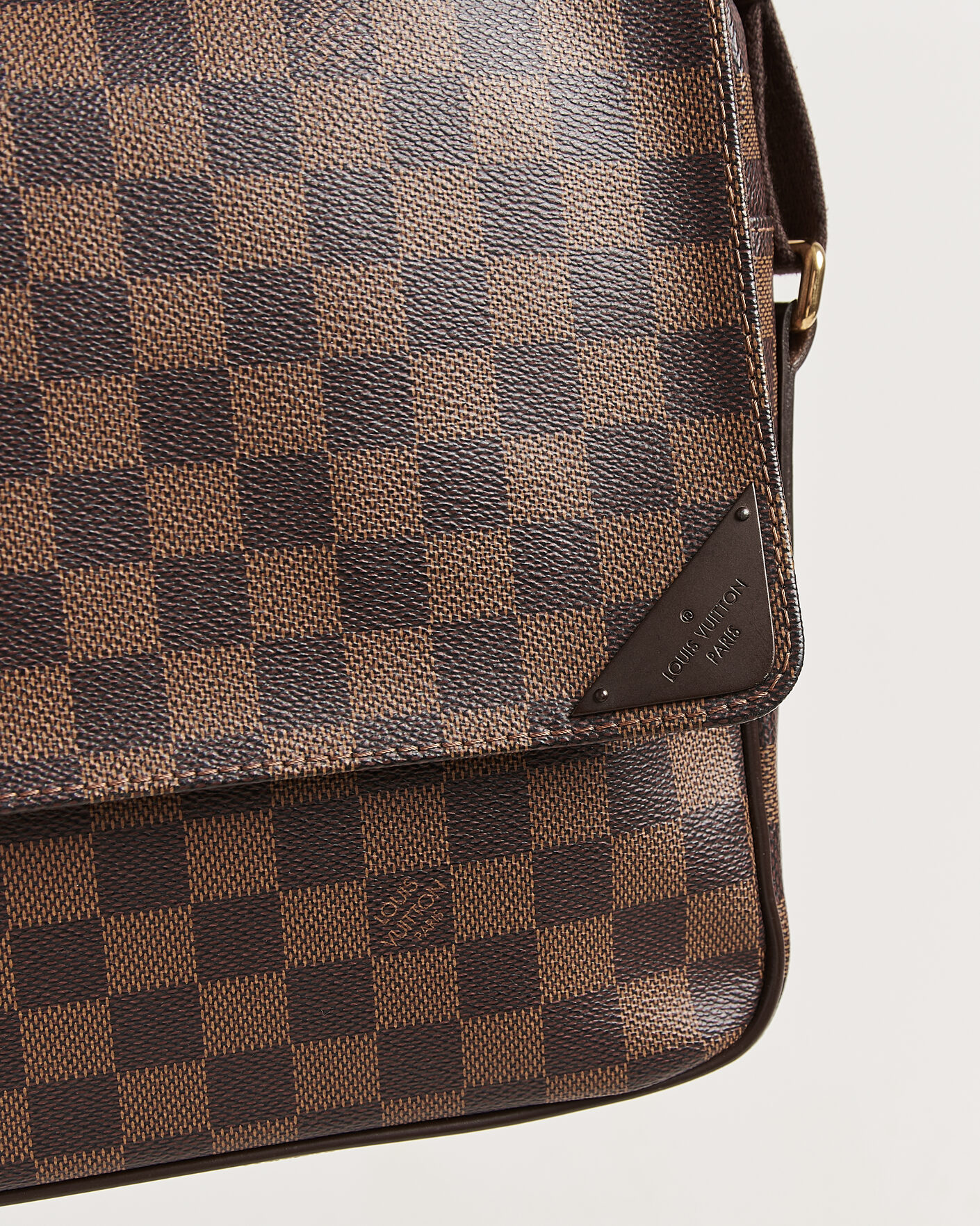 Heren | Pre-Owned & Vintage Bags | Louis Vuitton Pre-Owned | Messenger Bag Damier Ebene