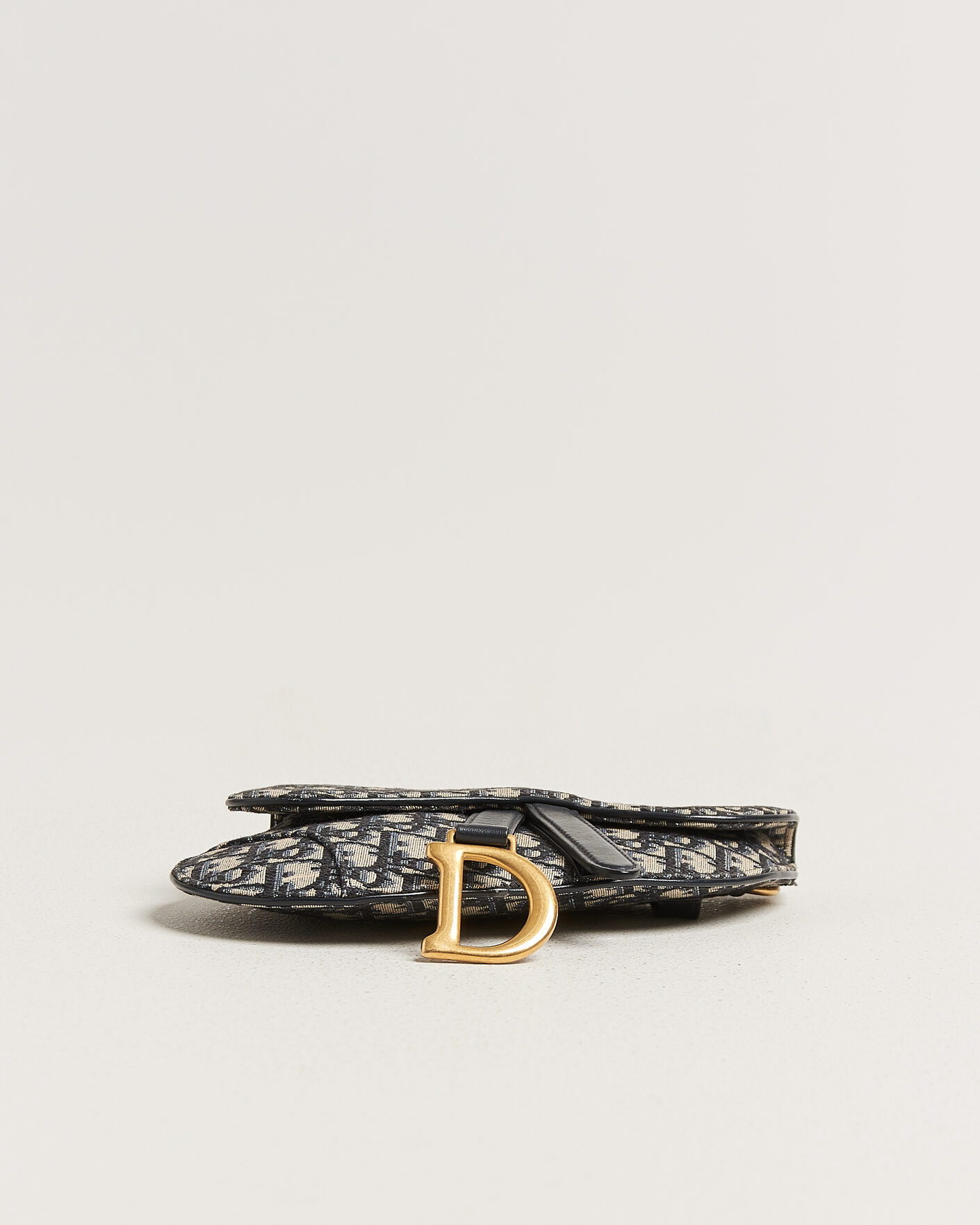 Heren | Pre-Owned & Vintage Bags | Dior Pre-Owned | Saddle Belt Pouch Bag Oblique Jacquard Blue