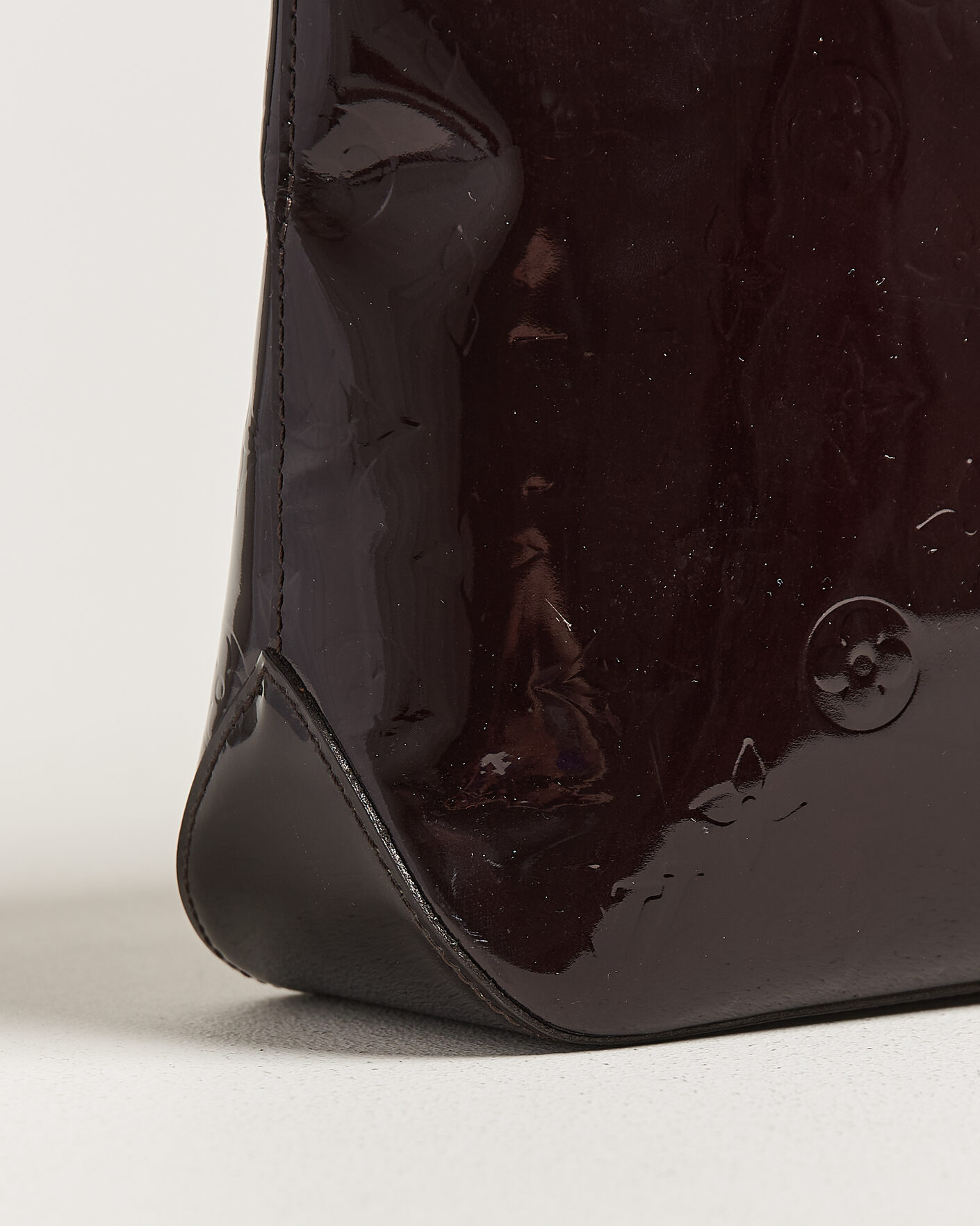 Heren | Pre-Owned & Vintage Bags | Louis Vuitton Pre-Owned | Brentwood Tote Bag Vernis Leather Burgundy