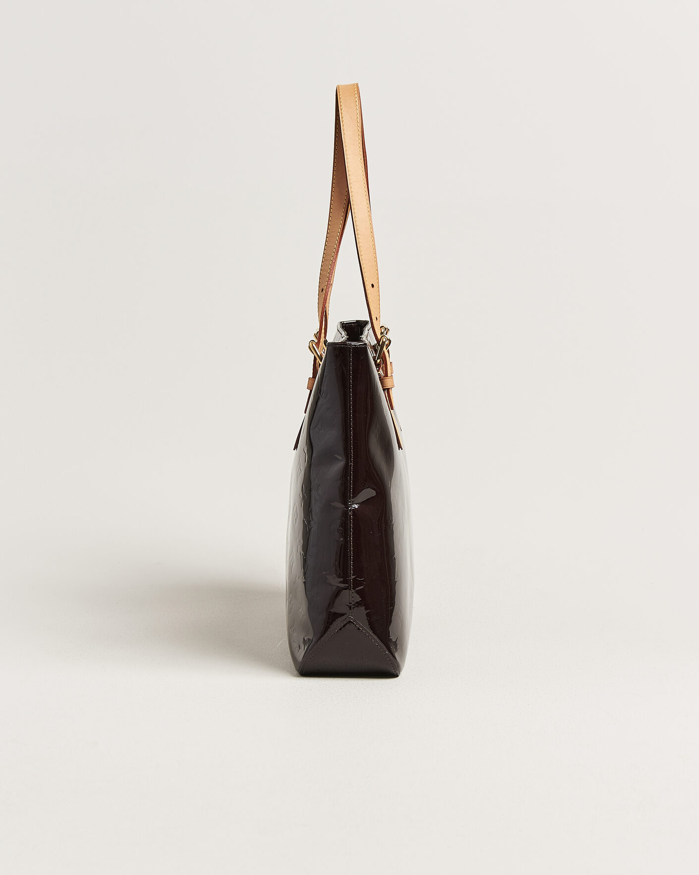 Heren | Pre-Owned & Vintage Bags | Louis Vuitton Pre-Owned | Brentwood Tote Bag Vernis Leather Burgundy