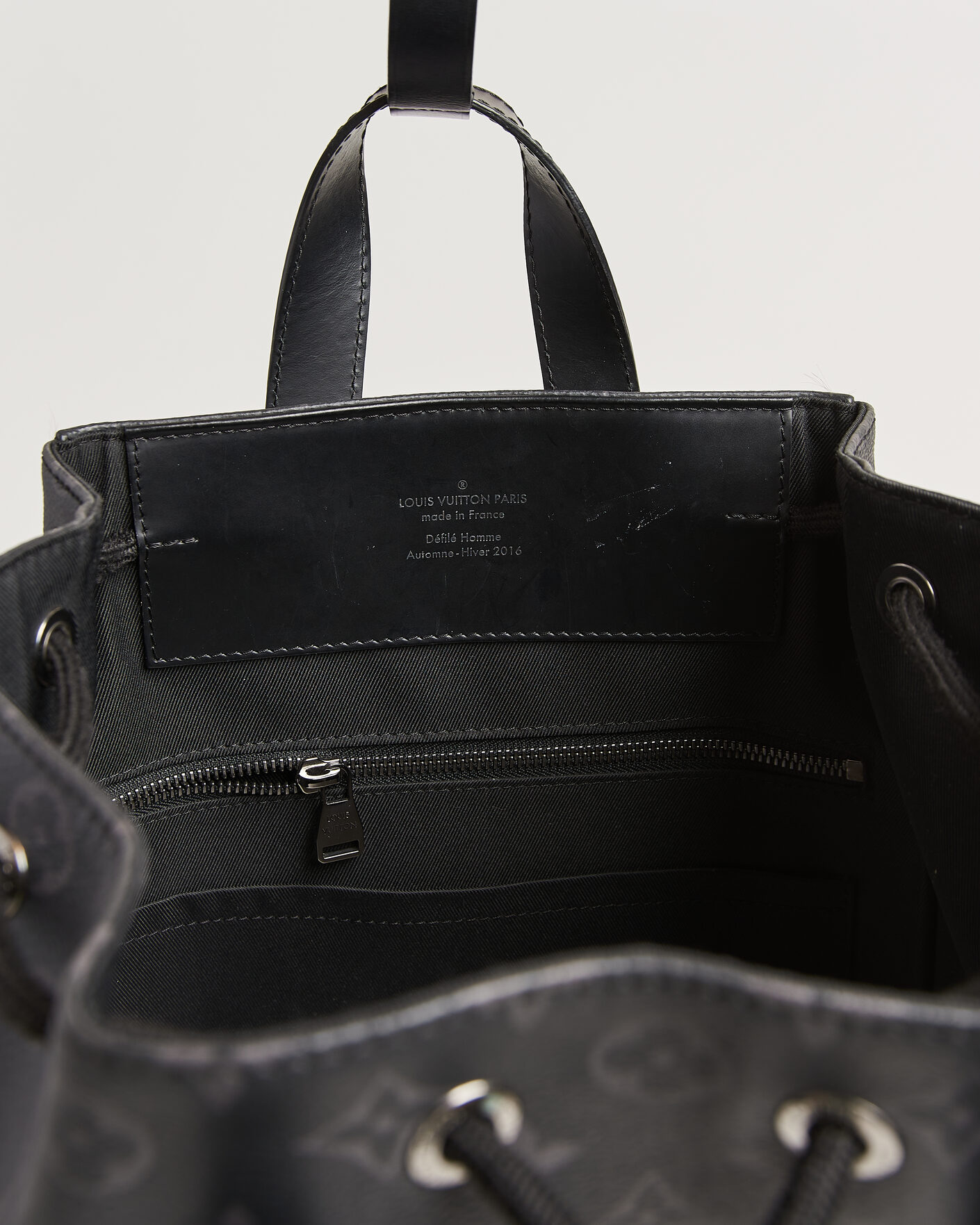 Heren | Pre-Owned & Vintage Bags | Louis Vuitton Pre-Owned | Explorer Backpack Monogram Eclipse