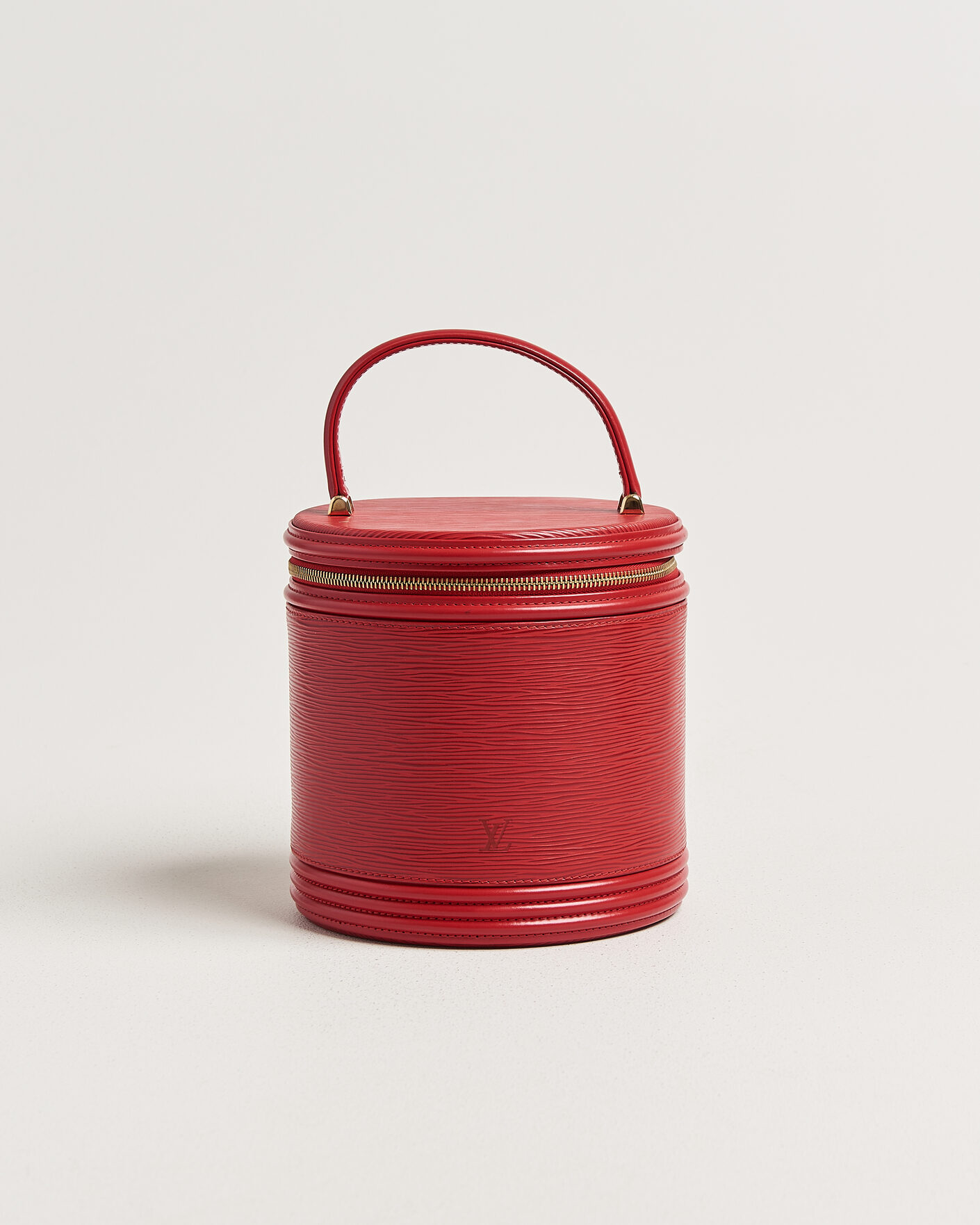 Heren | Pre-Owned & Vintage Bags | Louis Vuitton Pre-Owned | Cannes Vanity Case Epi Leather Red