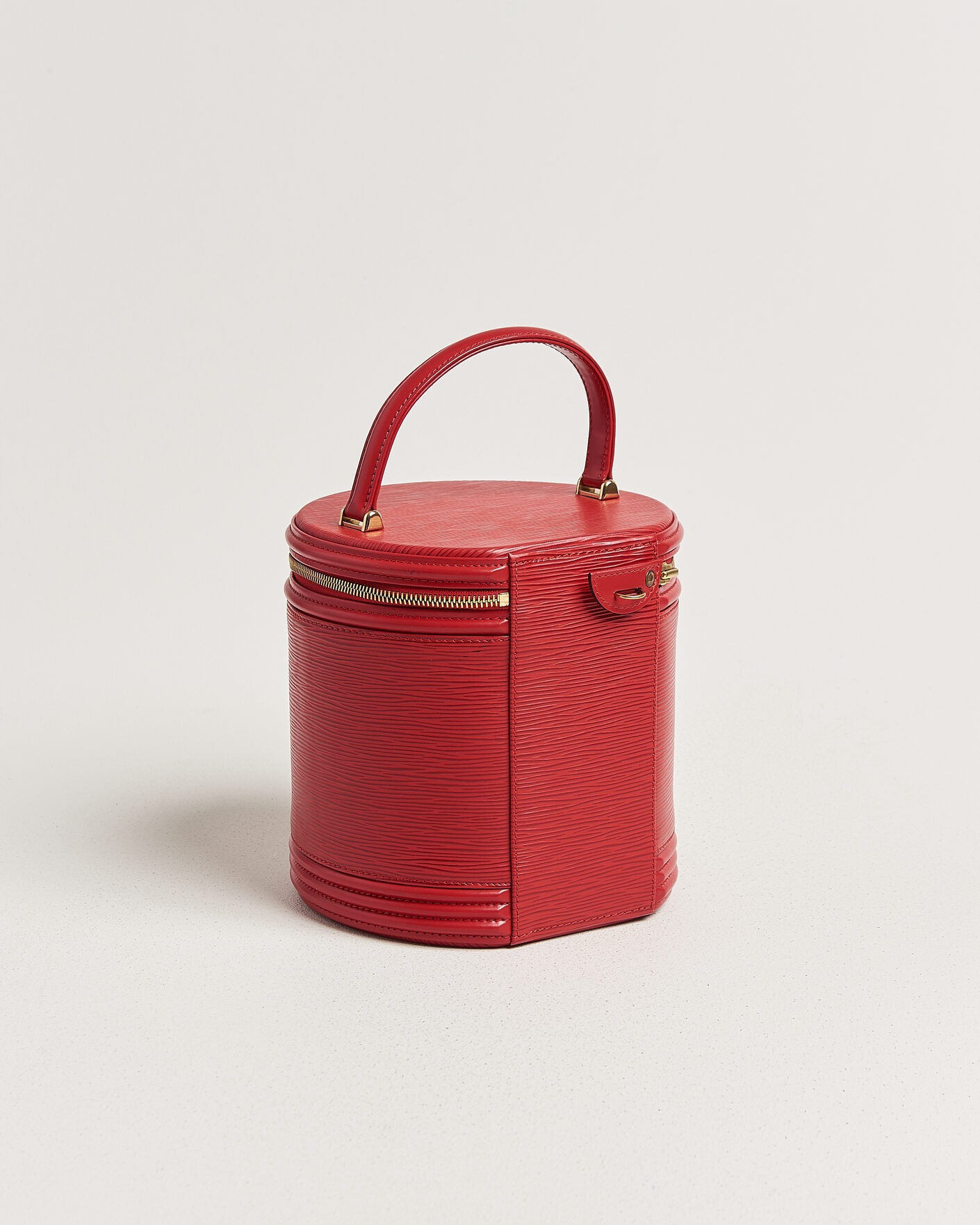 Heren | Pre-Owned & Vintage Bags | Louis Vuitton Pre-Owned | Cannes Vanity Case Epi Leather Red