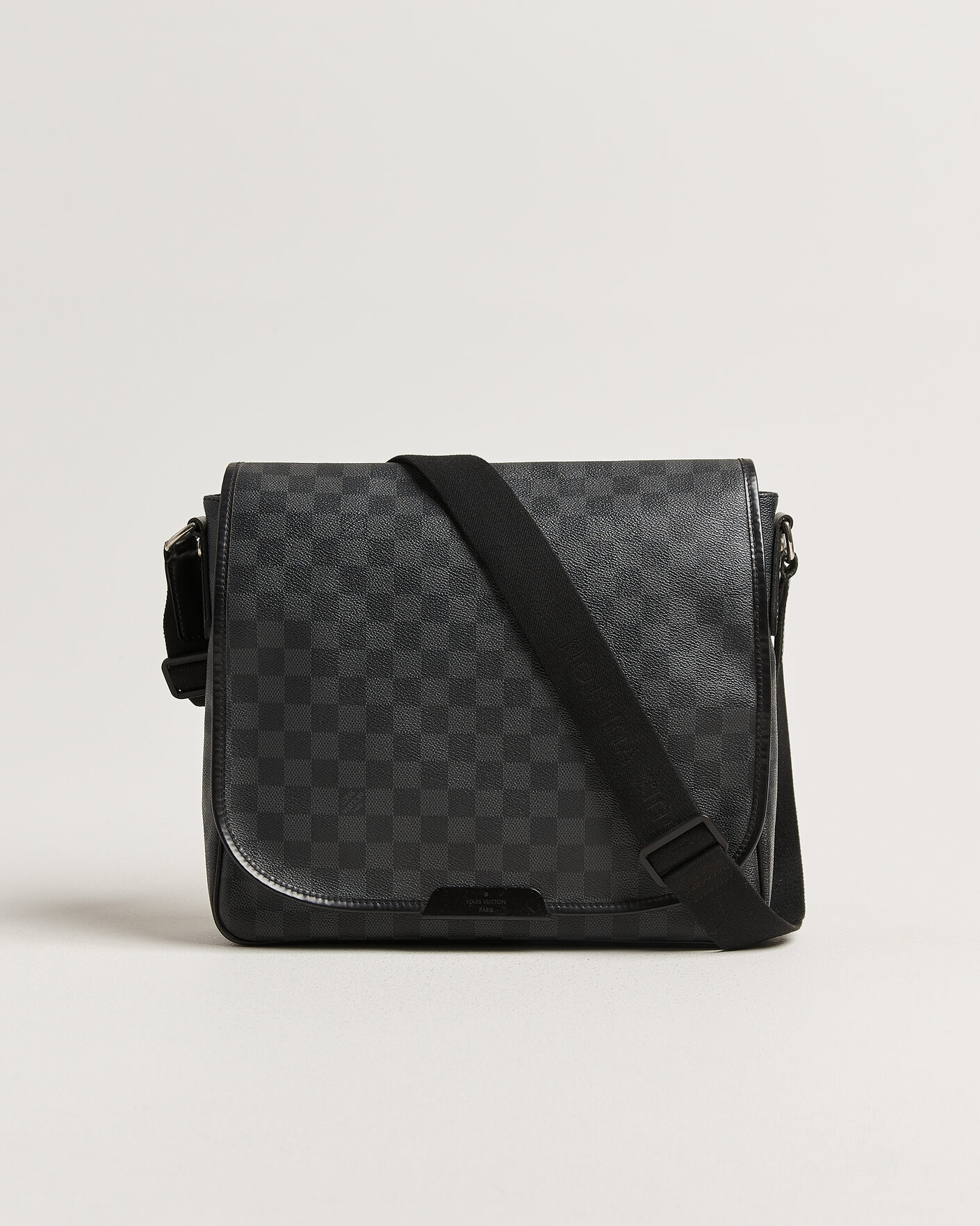Heren | Pre-Owned & Vintage Bags | Louis Vuitton Pre-Owned | Daniel MM Shoulder Bag Damier Graphite