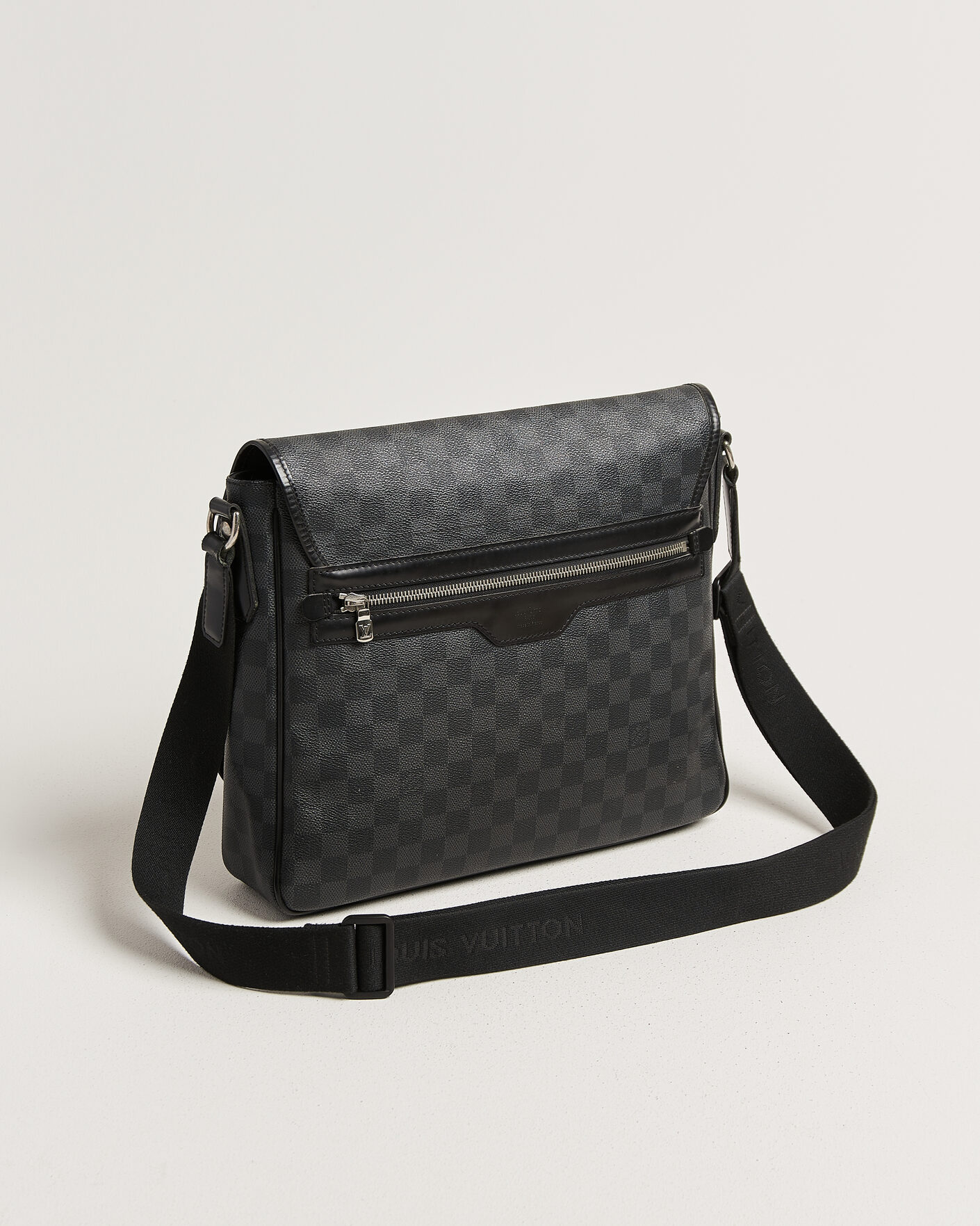 Heren | Pre-Owned & Vintage Bags | Louis Vuitton Pre-Owned | Daniel MM Shoulder Bag Damier Graphite